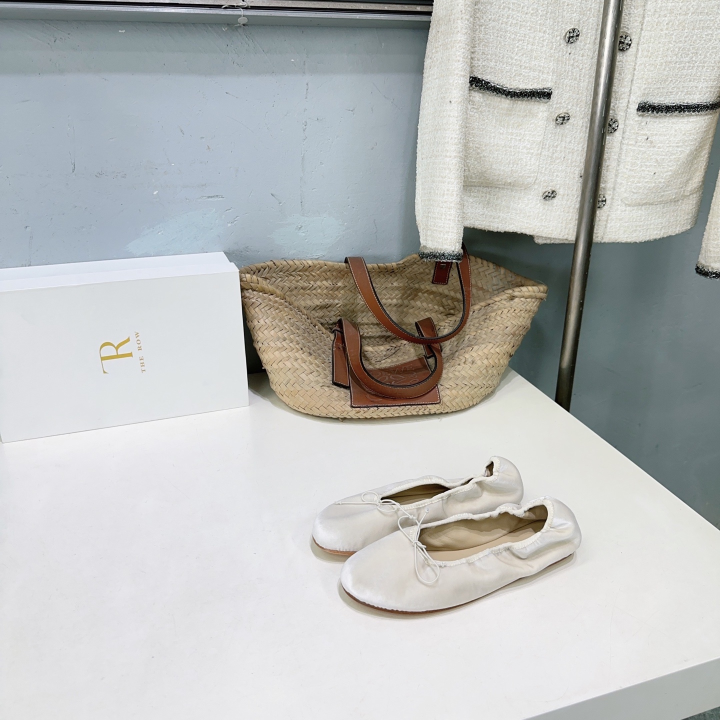 The Row Shoe Collection crafted with premium materials and signature 3