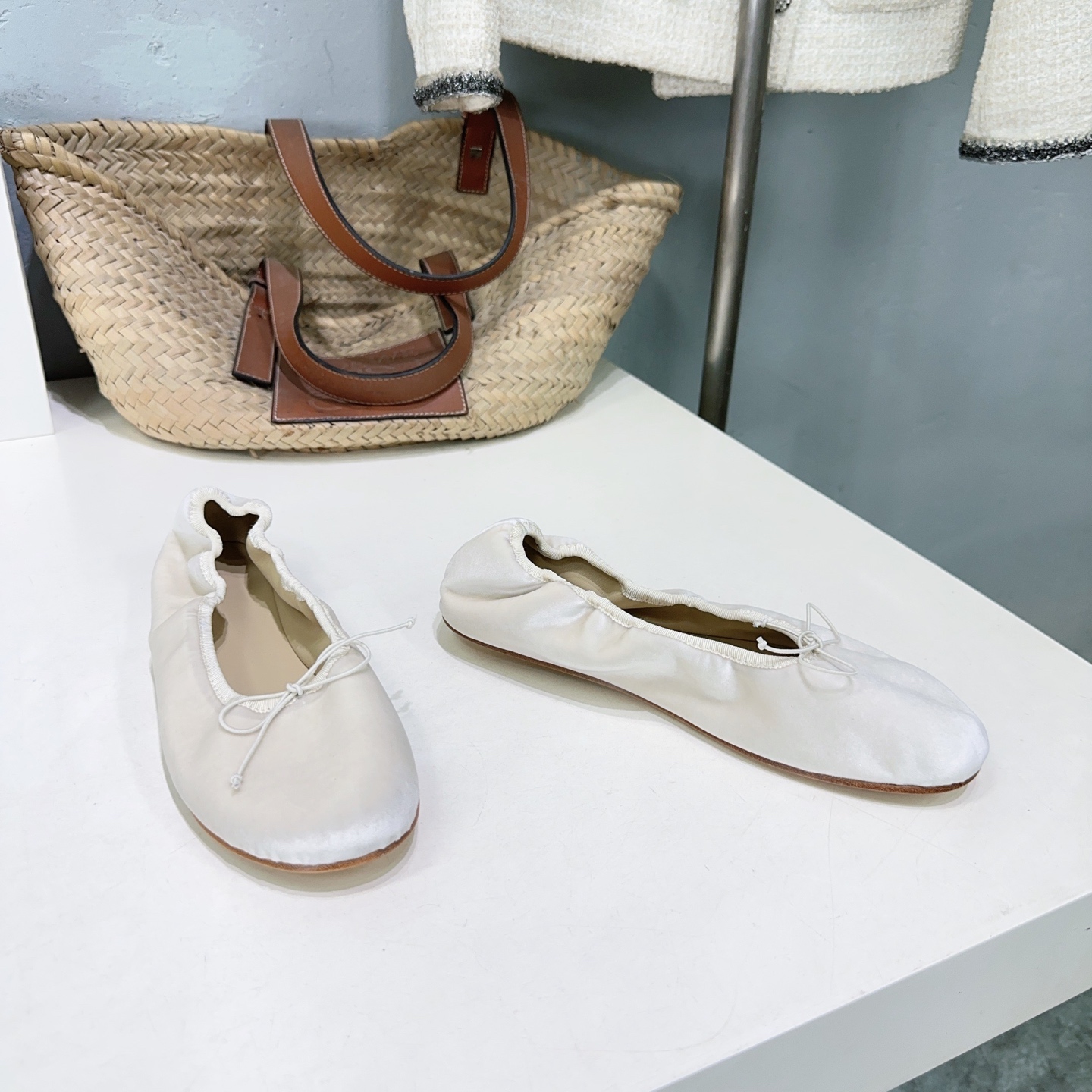 The Row Shoe Collection crafted with premium materials and signature 9