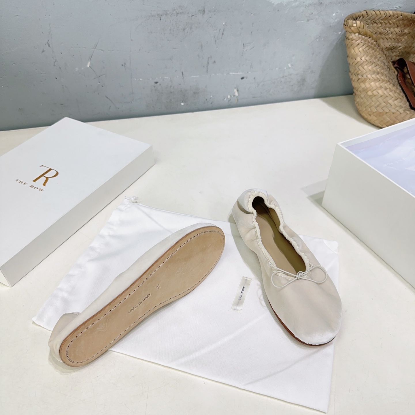 The Row Shoe Collection crafted with premium materials and signature 5