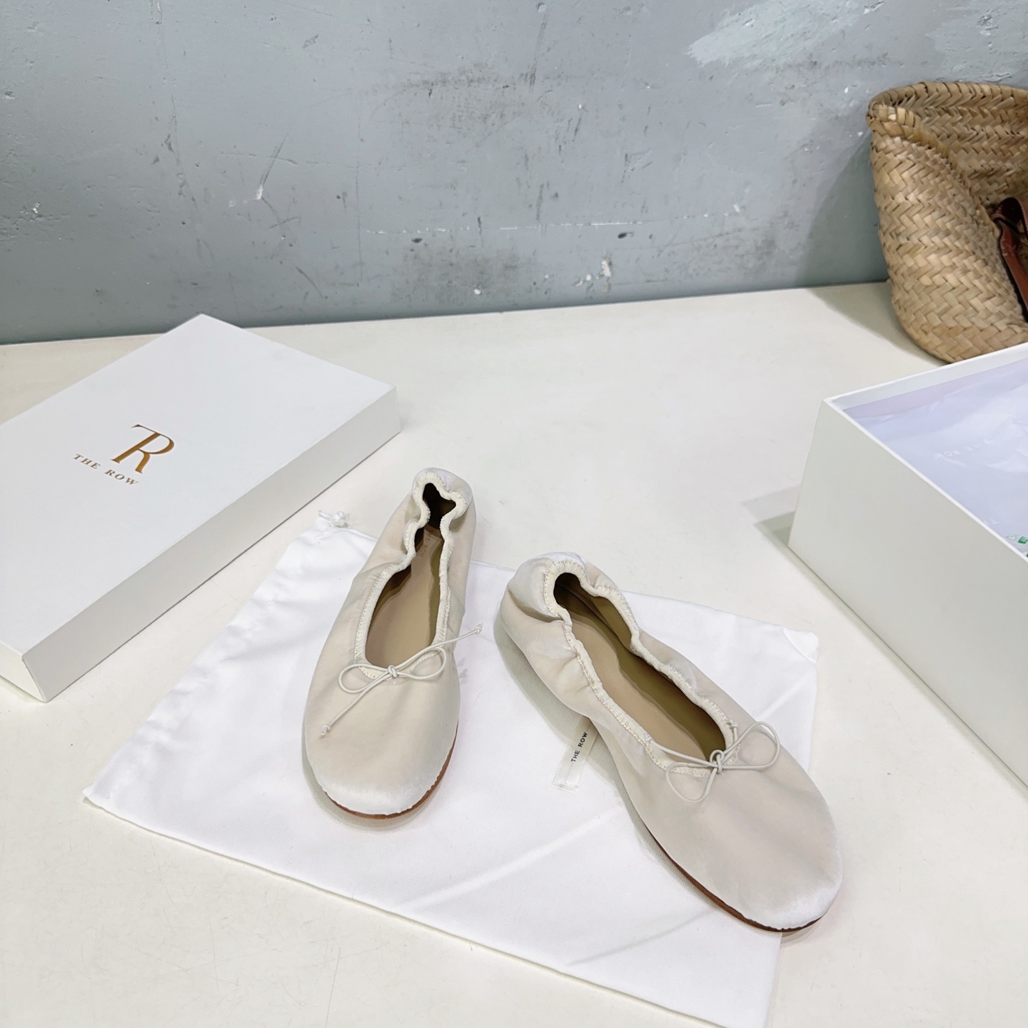 The Row Shoe Collection crafted with premium materials and signature 7
