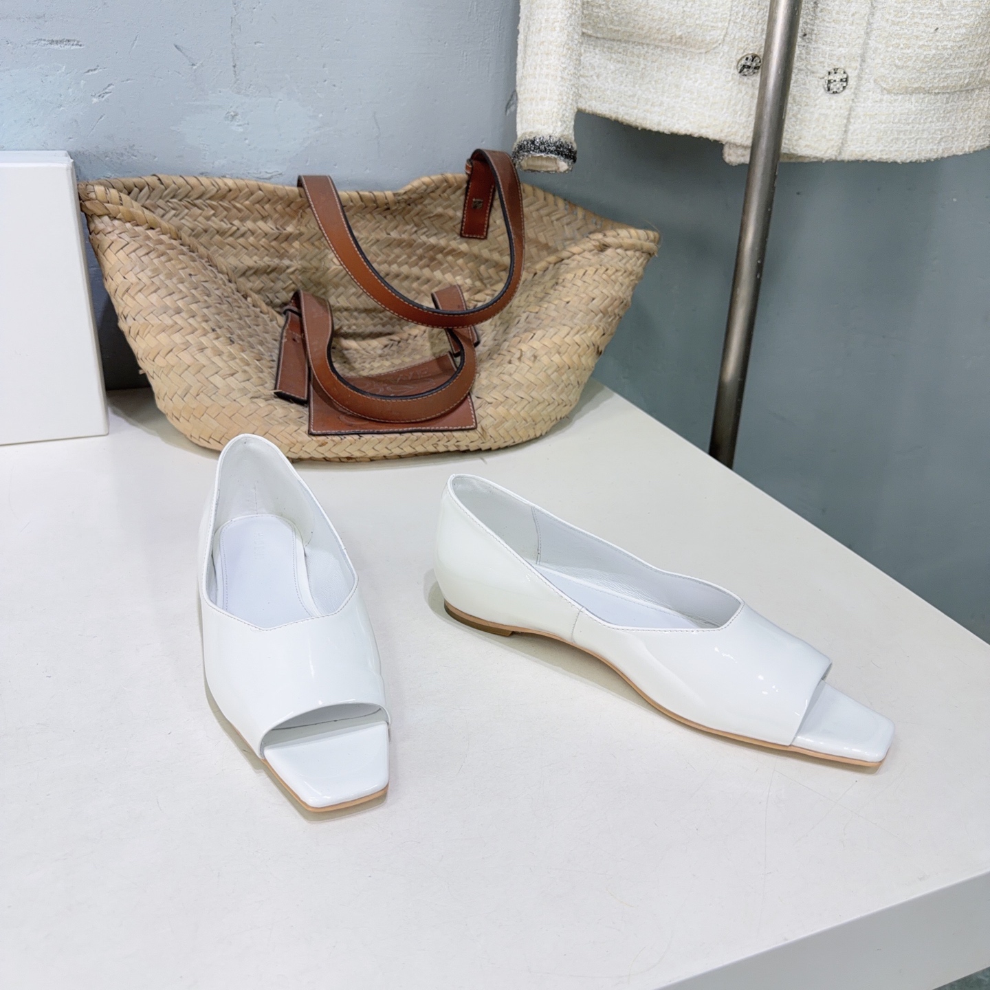 ¡Fábrica de alta calidad! Marca de moda de nicho 🔥 ¡HIDEMI 26 nuevos zapatos con punta abierta y boca de pez de estilo…