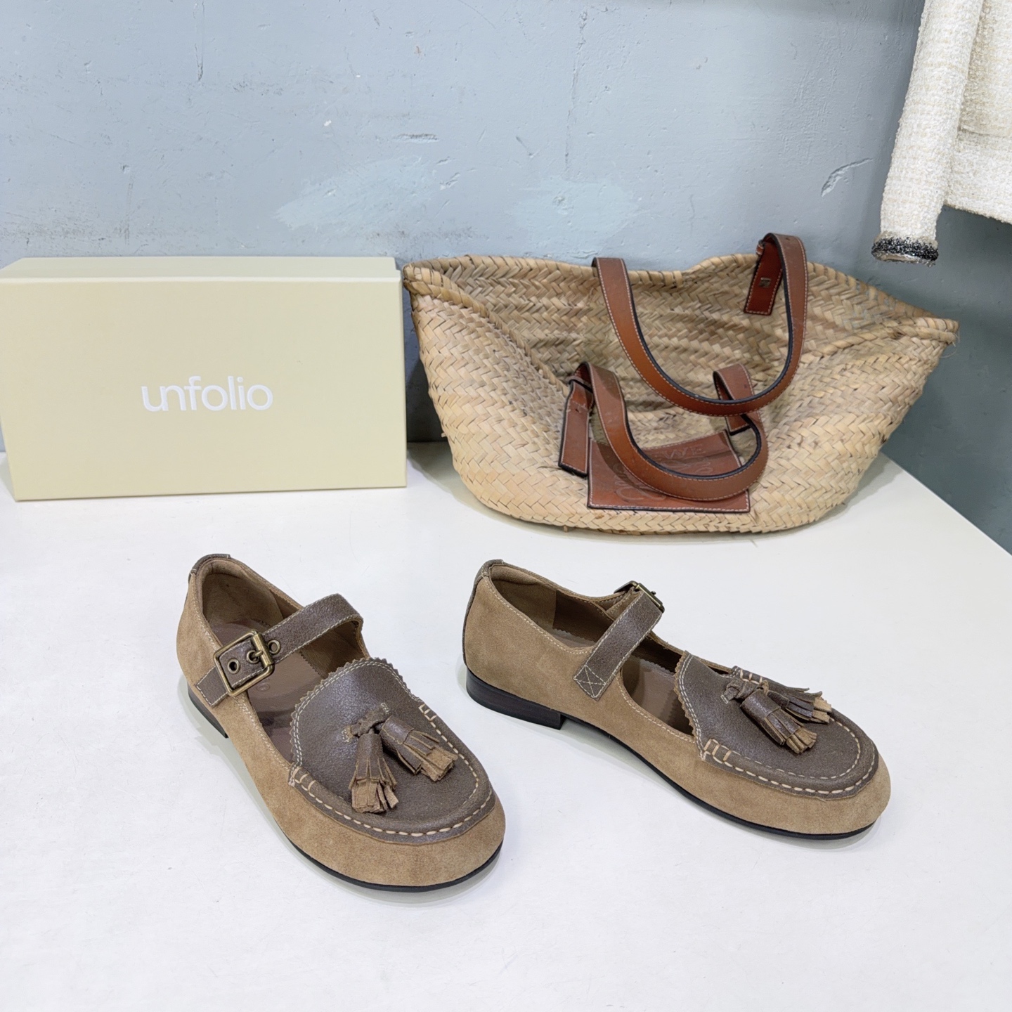 ¡Fábrica de alta calidad! Marca de moda de nicho 🔥 ¡UNFOLIO 26 nuevos mocasines Mary Jane con borlas de primavera y ve…
