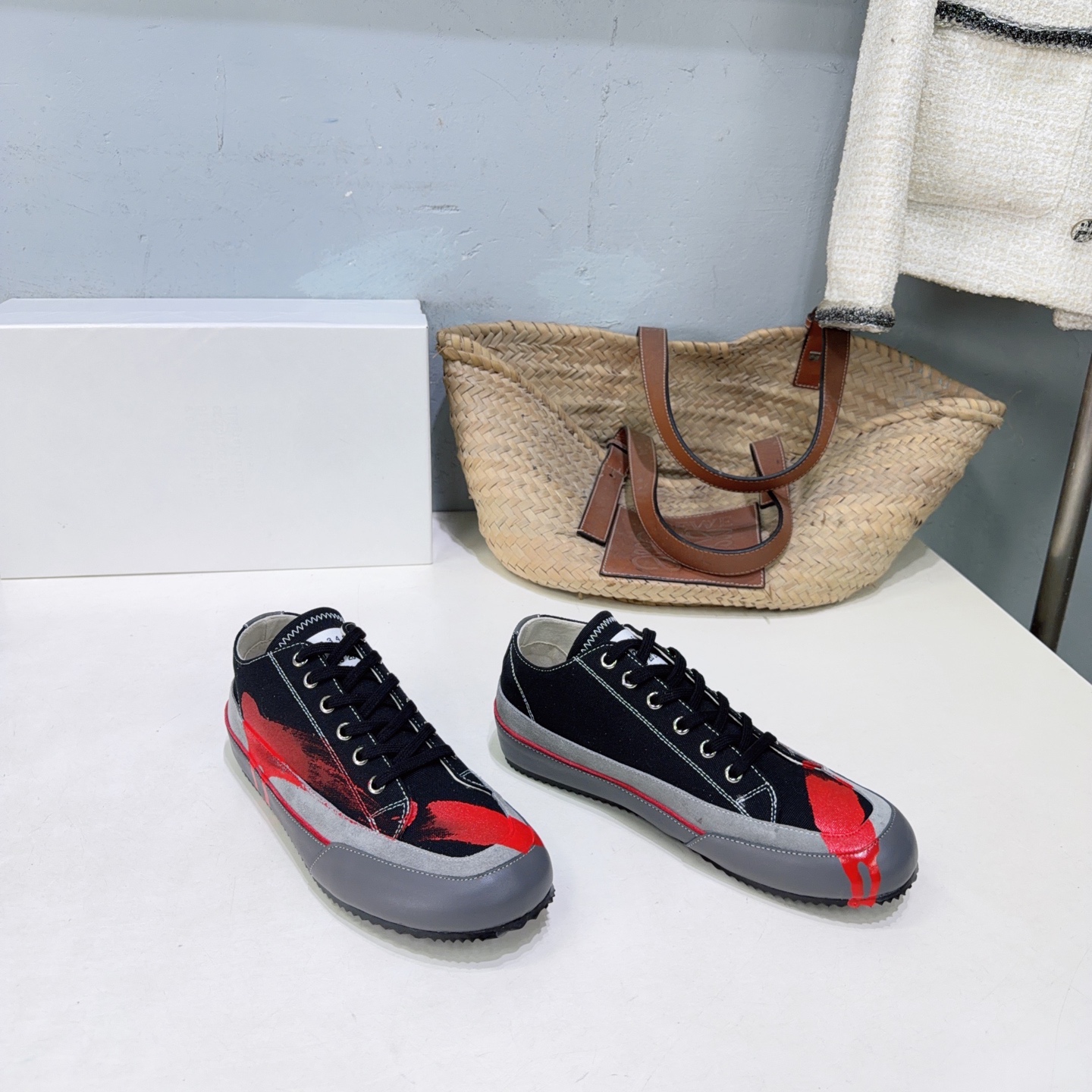 ¡Fábrica de alta calidad! Marca de moda de nicho🔥modelo de pareja🔥Maison Margiela Margiela mm6𝟐𝟔𝐀𝐖nuevos zapatos …