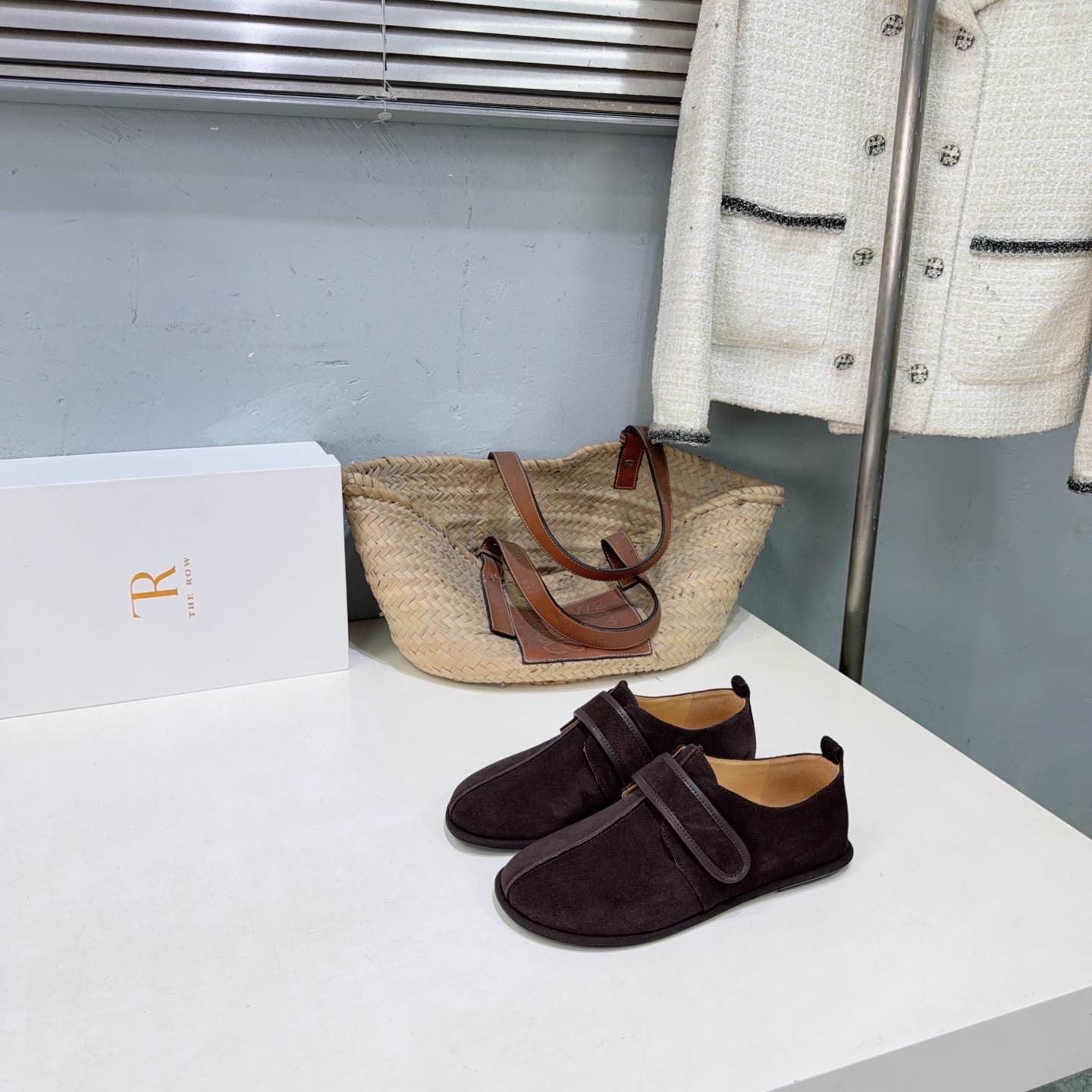 ¡Fábrica de alta calidad! Marca de moda de nicho 🔥¡Los nuevos zapatos planos Mary Jane con velcro de primavera y veran…
