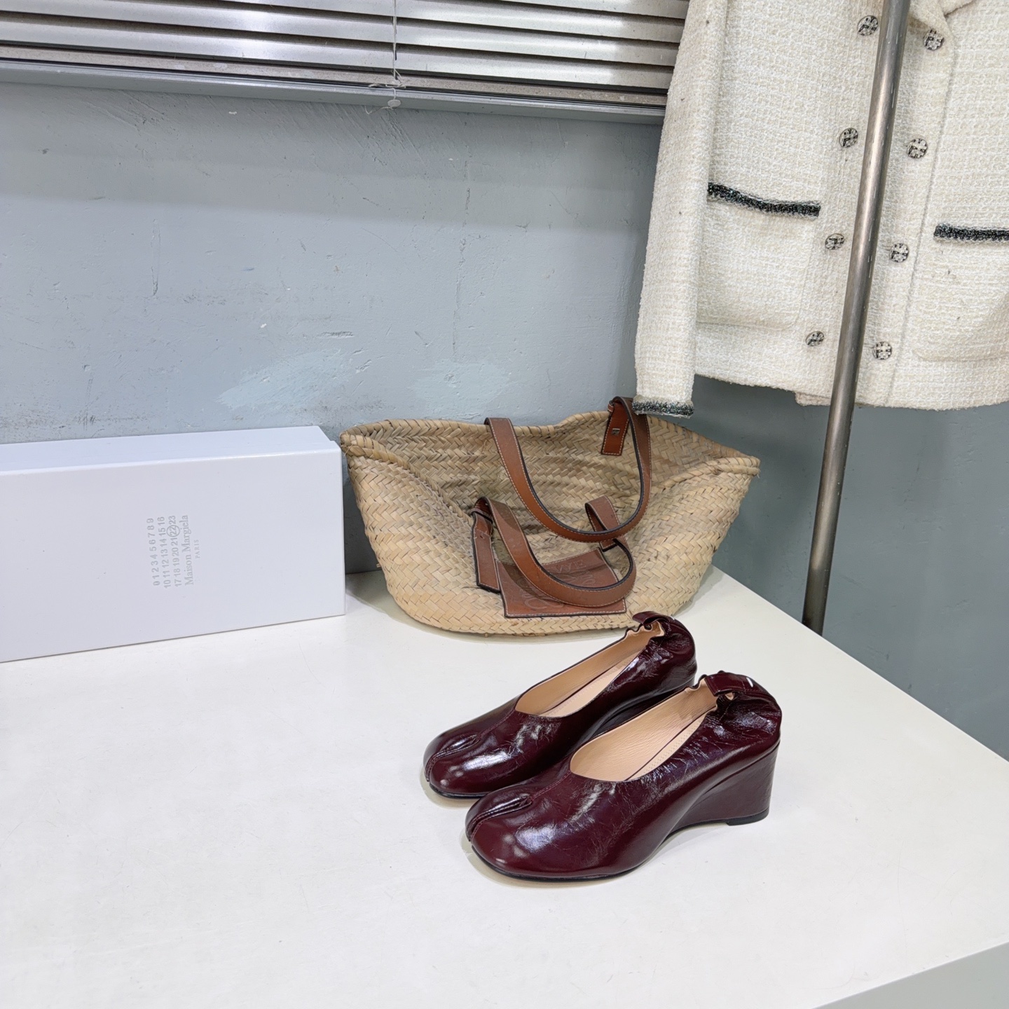 ¡Fábrica de alta calidad! Marca de moda de nicho 🔥¡Maison Marginala MM6 tabi26 primavera y verano nuevos zapatos con t…
