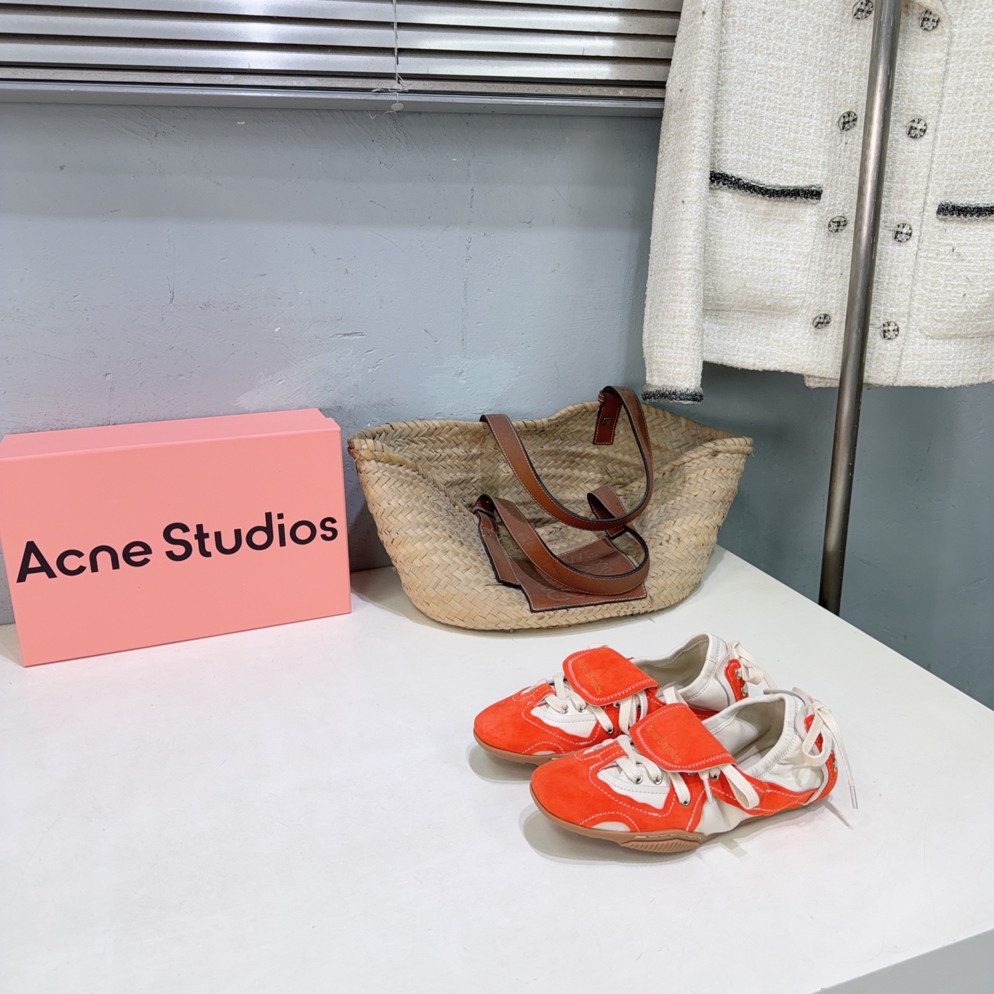 ¡Fábrica de alta calidad! Marca de moda de nicho 🔥 Acne Studios Ai Xi's 26, nuevos zapatos de ballet retro de primaver…