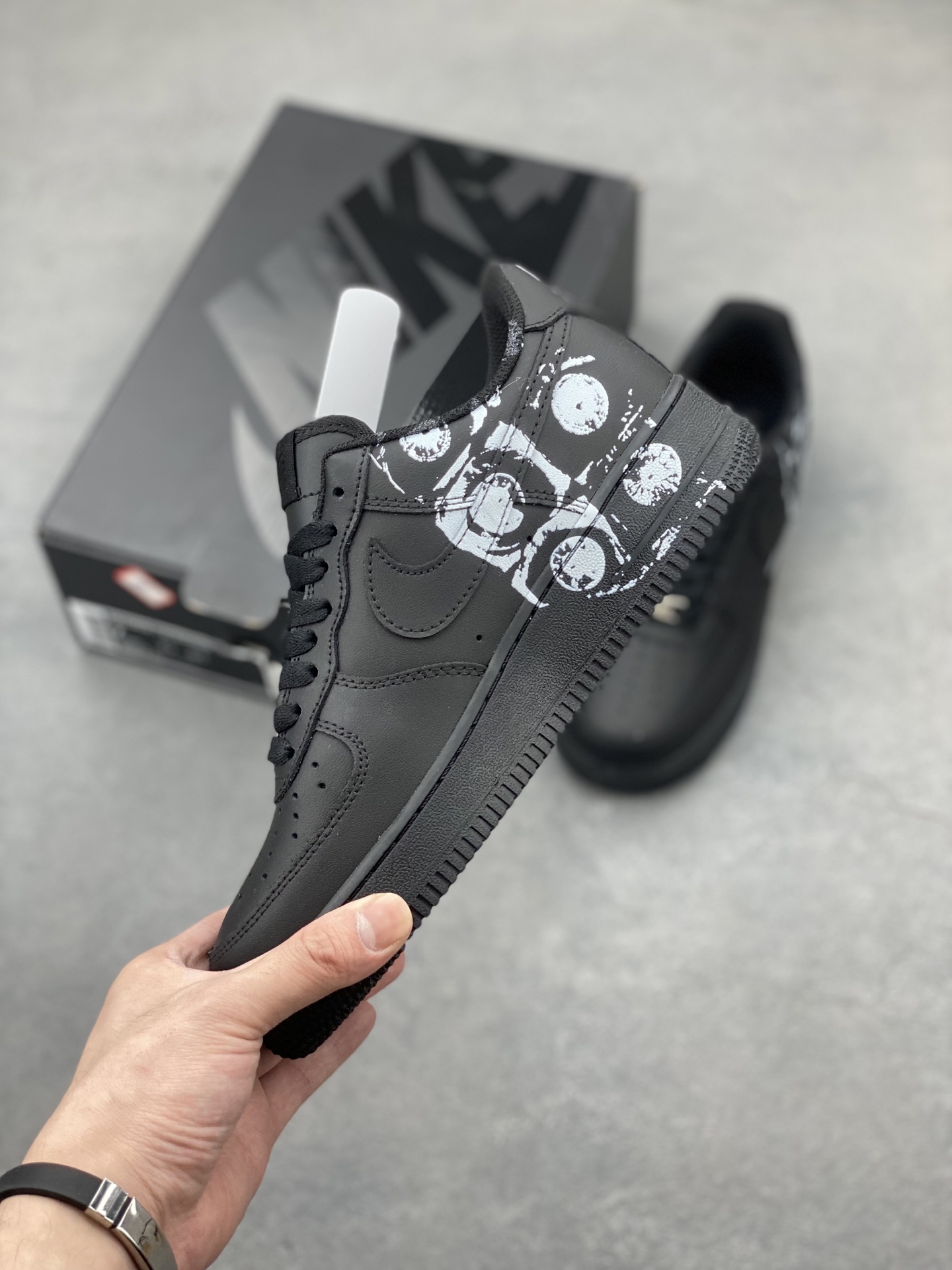 Nike Air Force 1 '07 Low Black Comme des Garcons SHIRT Supreme Sneakers 4 i1748977517813 1234 0 2