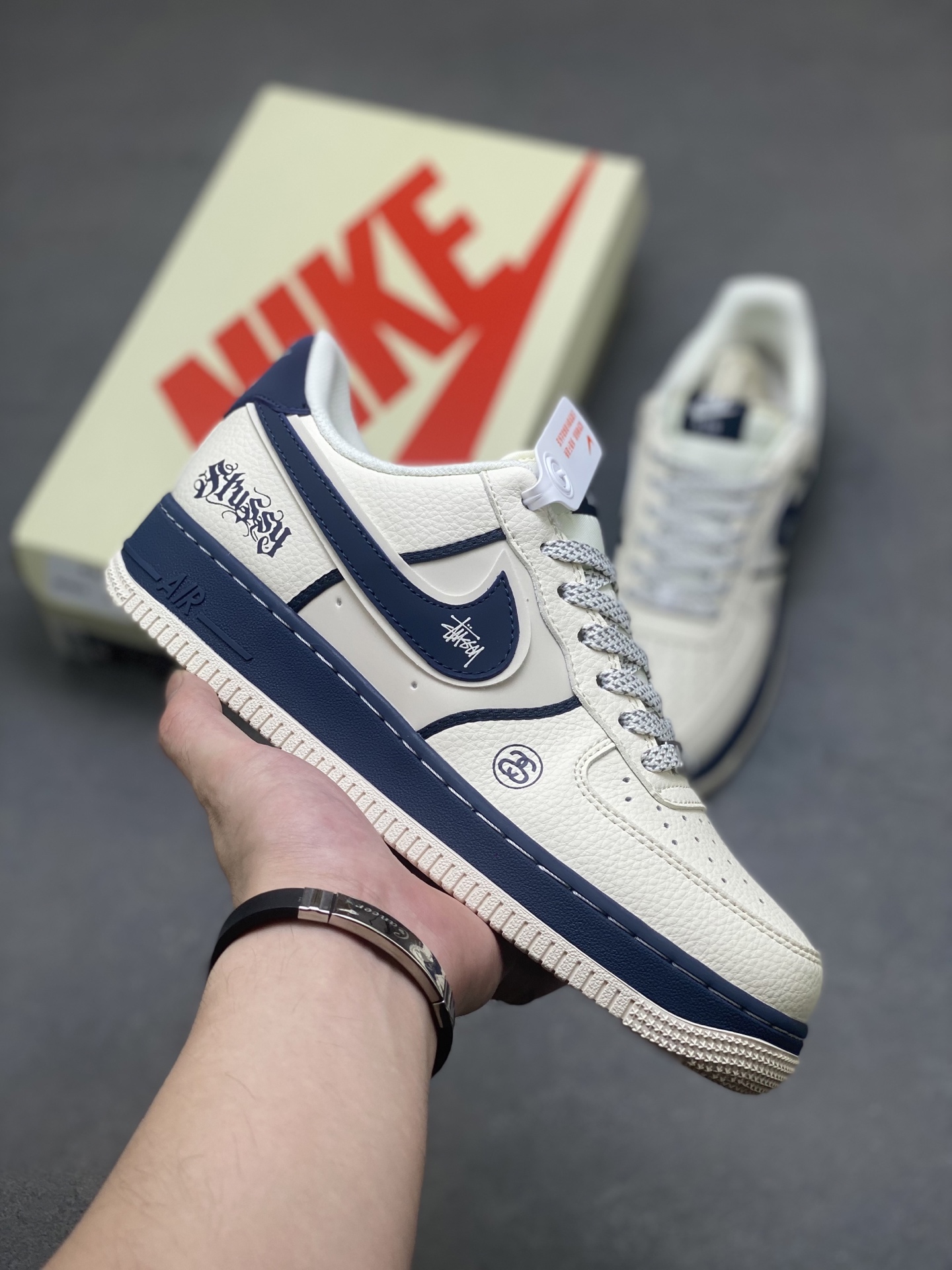 Nike Air Force 1 '07 Low Stussy Limited Edition Sneakers - Company Grade 2 i1750959027884 7181 0 0