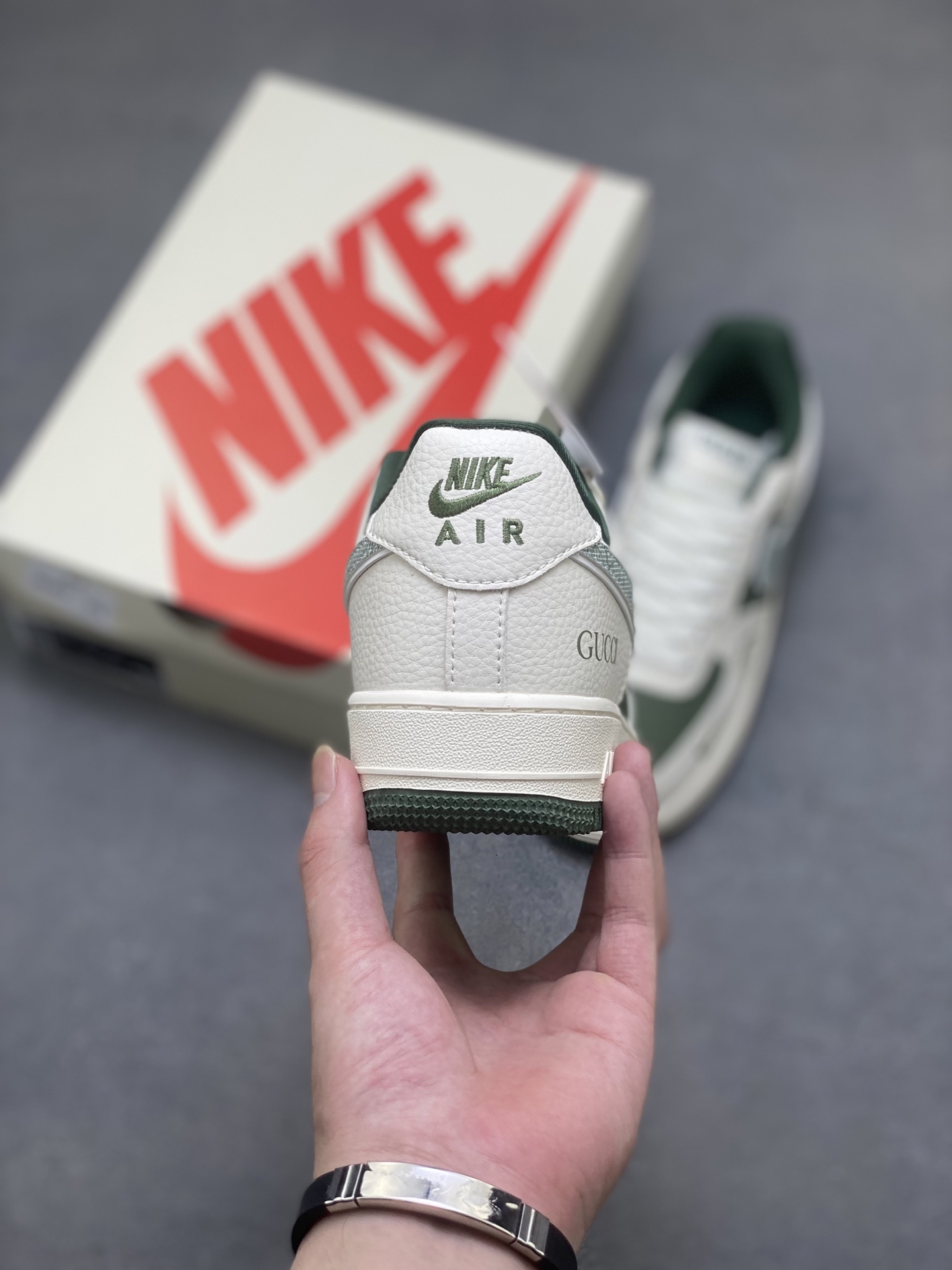 Nike Air Force 1 '07 Low Green/White Custom Sneakers Limited Edition 5 i1750959062662 7729 0 3