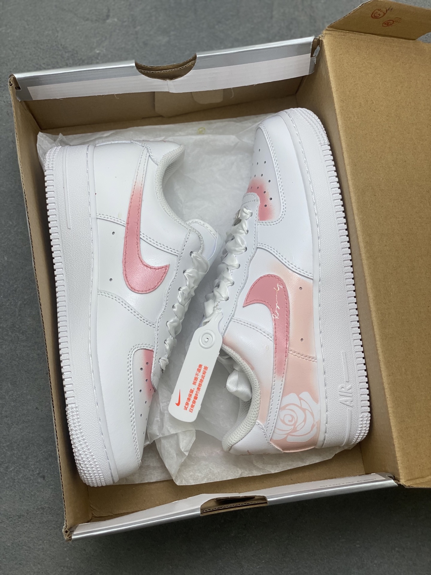 Nike Air Force 1 '07 Low White/Pink Casual Shoes DD8959-100 10 i1750959142154 8683 0 8