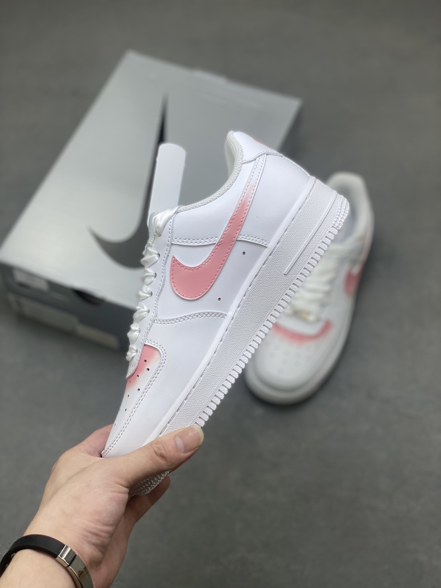 Nike Air Force 1 '07 Low White/Pink Casual Shoes DD8959-100 4 i1750959142365 3360 0 2