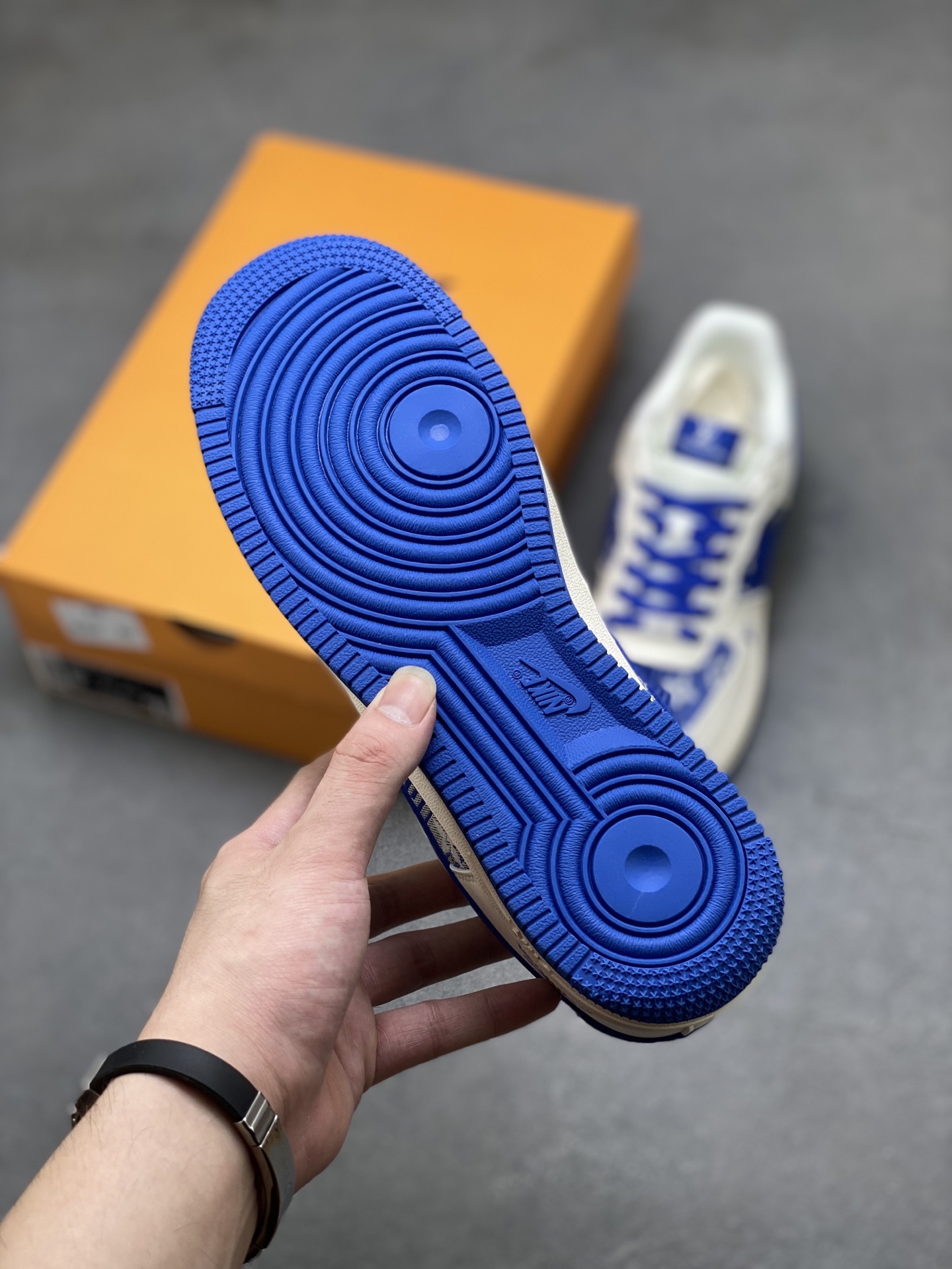 Nike Air Force 1 '07 Low Louis Vuitton Blue,Limited Edition Sneakers 7 i1751398046274 5132 0 5