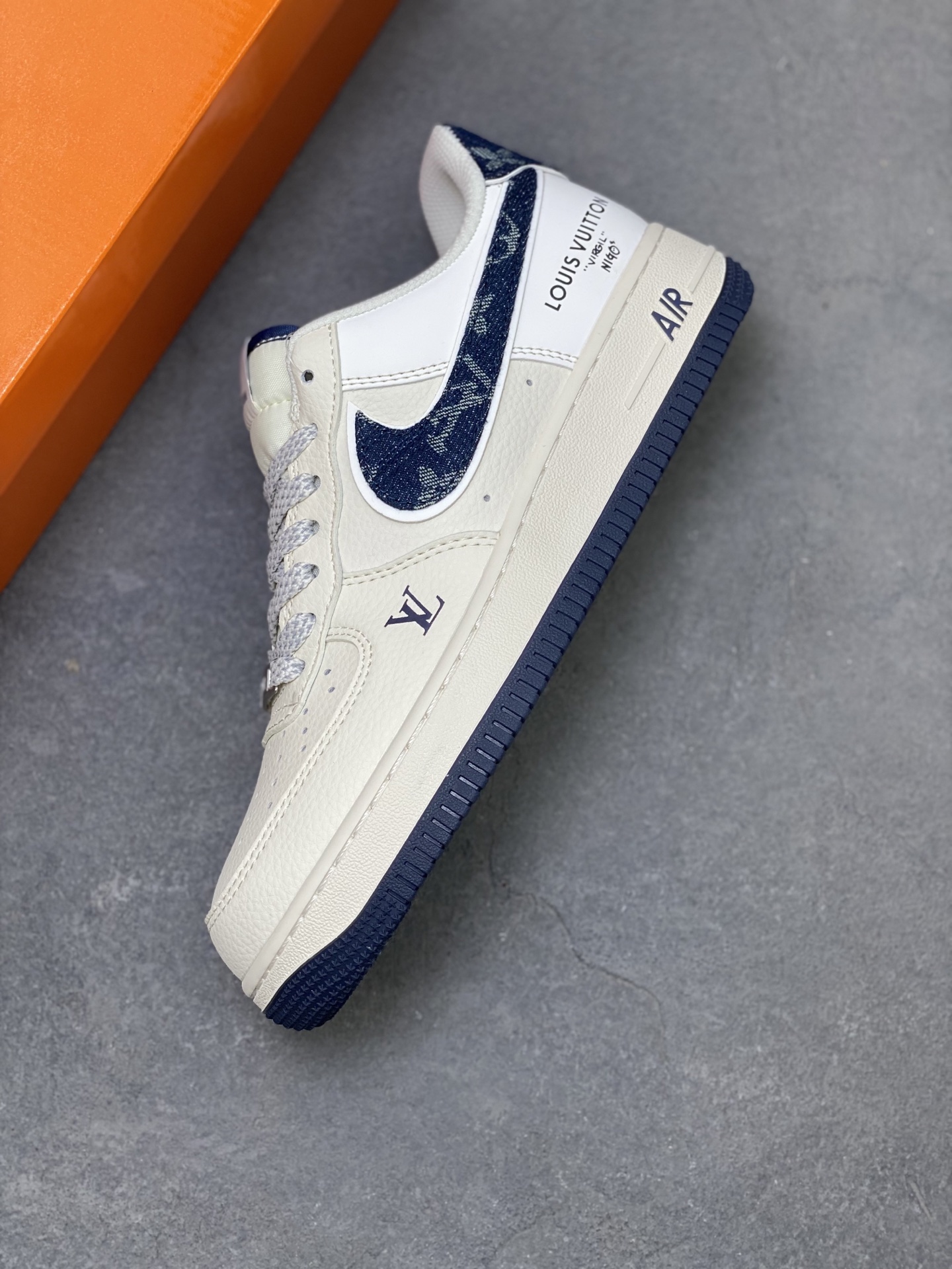 Nike Air Force 1 Low Louis Vuitton Denim - Limited Edition Sneakers 8 i1751398162496 2079 0 6