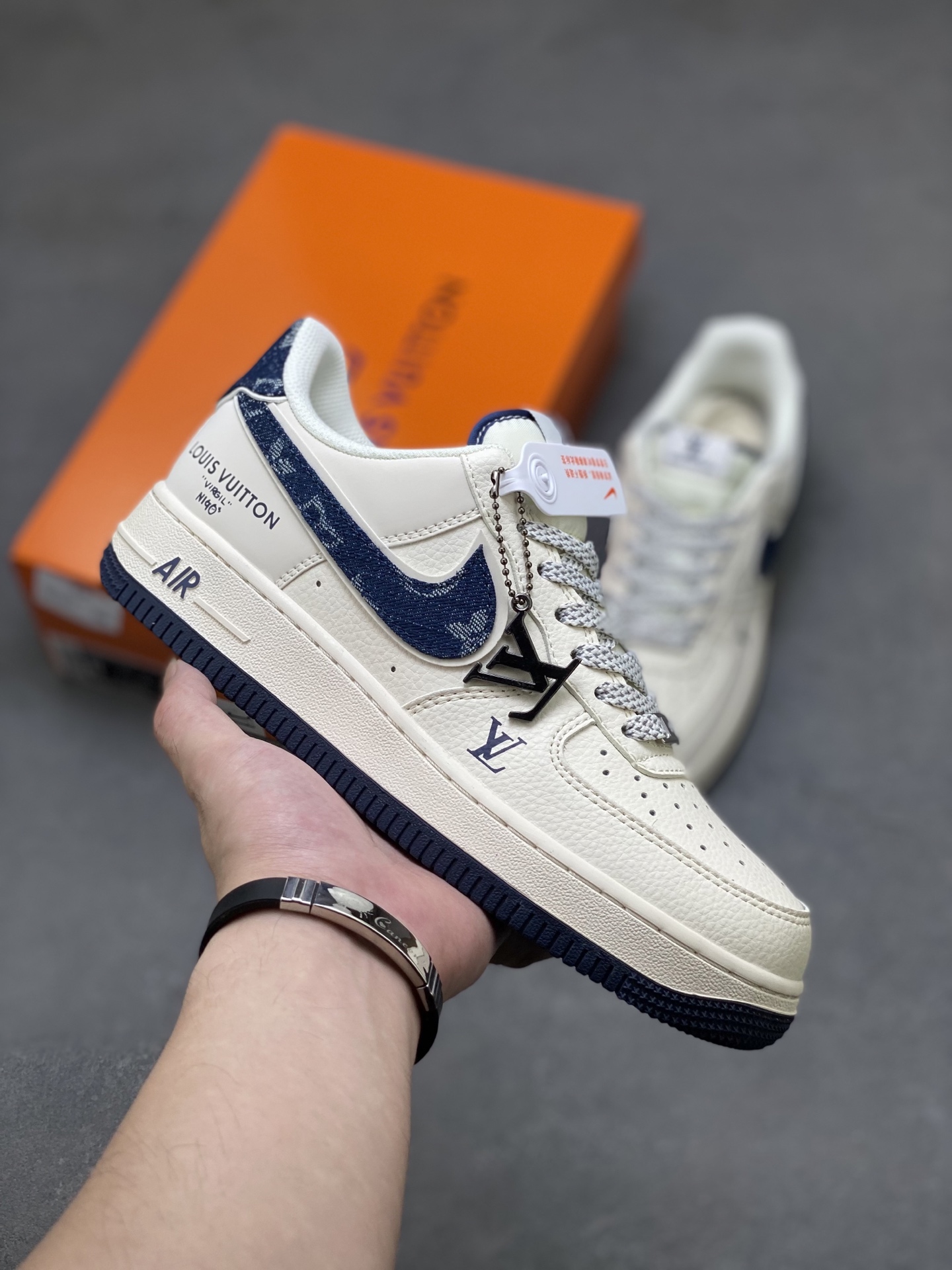 Nike Air Force 1 Low Louis Vuitton Denim - Limited Edition Sneakers 2 i1751398162577 1869 0 0