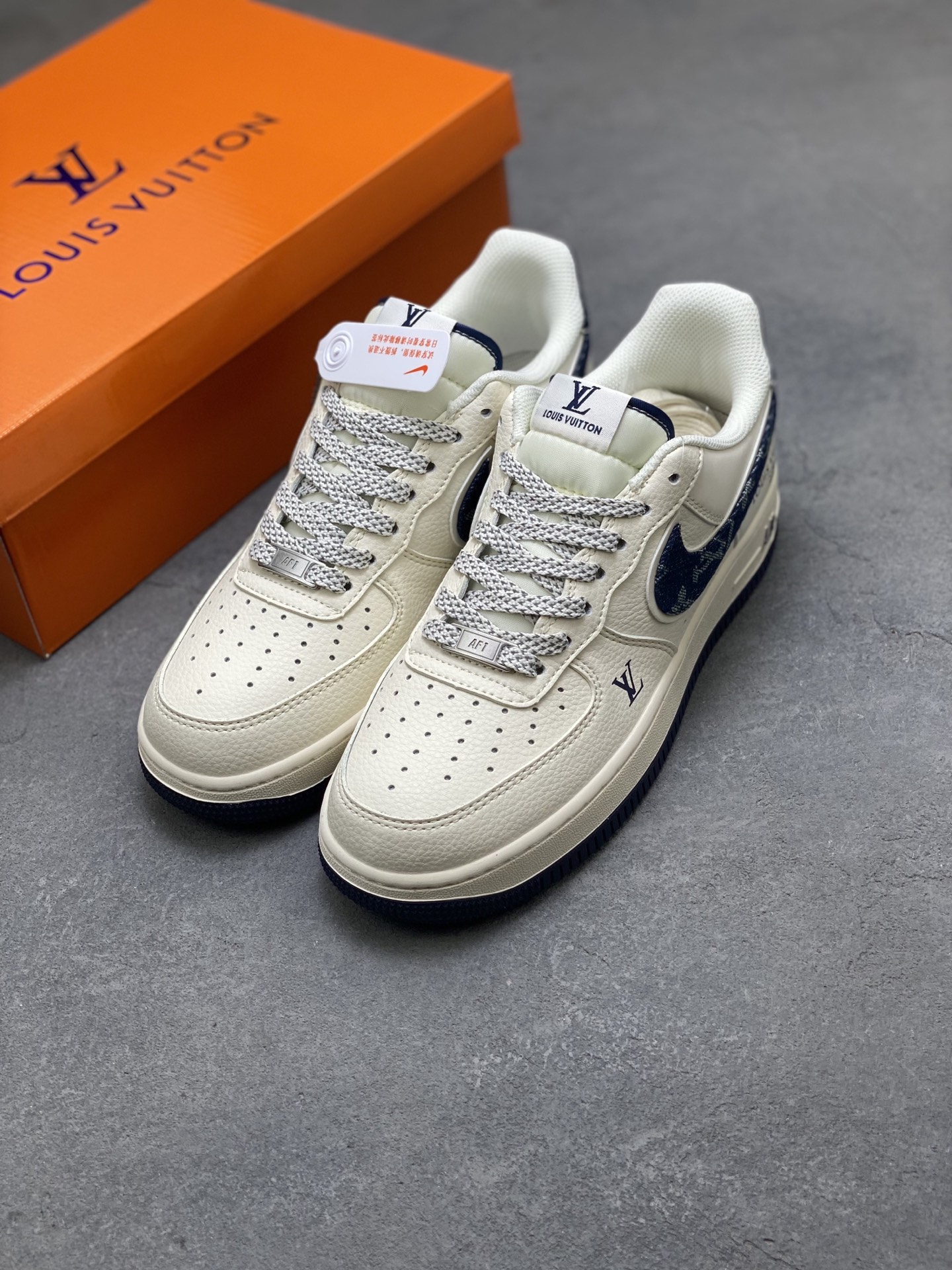 Nike Air Force 1 Low Louis Vuitton Denim - Limited Edition Sneakers 9 i1751398162736 368 0 7