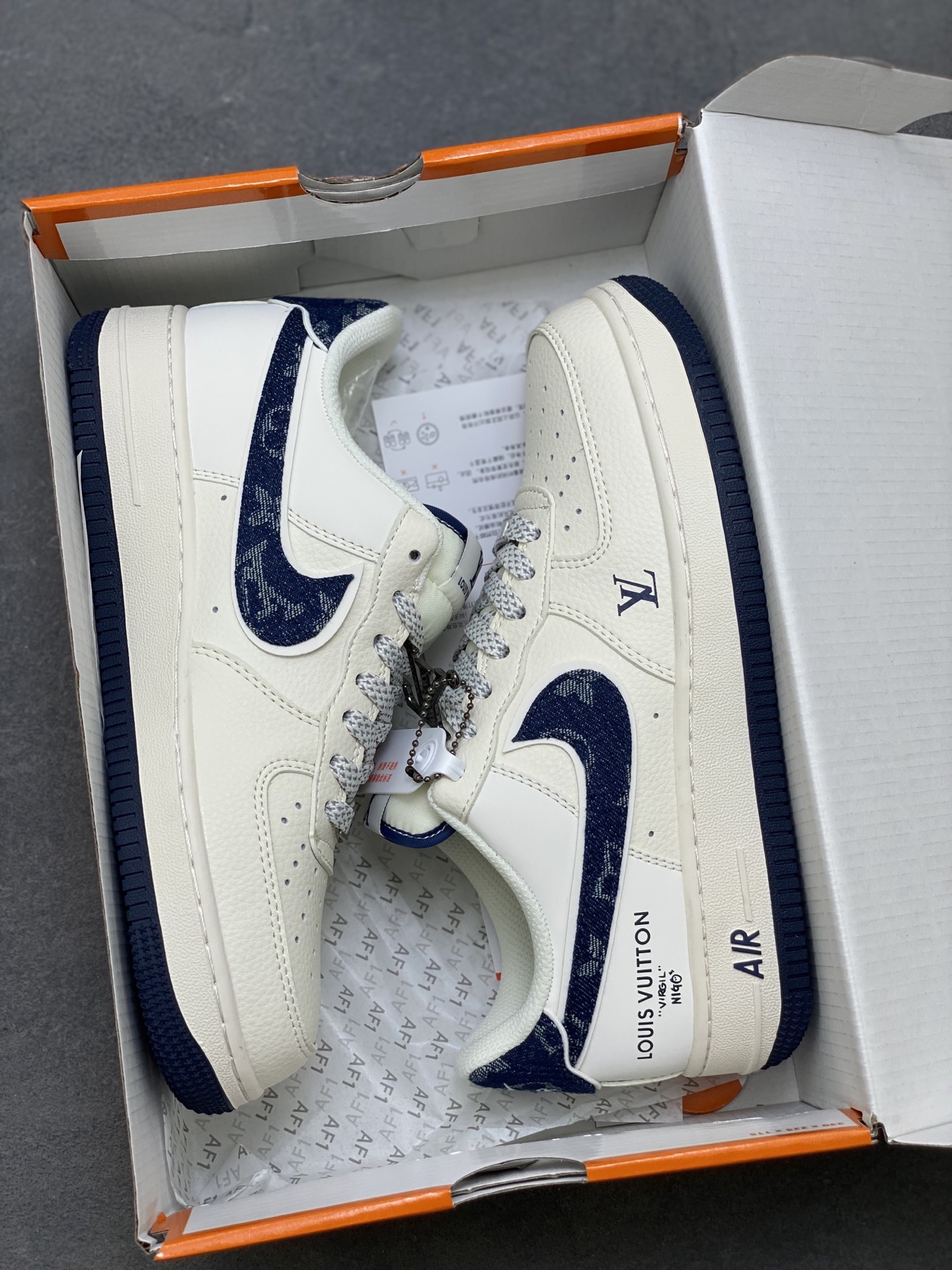 Nike Air Force 1 Low Louis Vuitton Denim - Limited Edition Sneakers 10 i1751398170297 2485 0 8