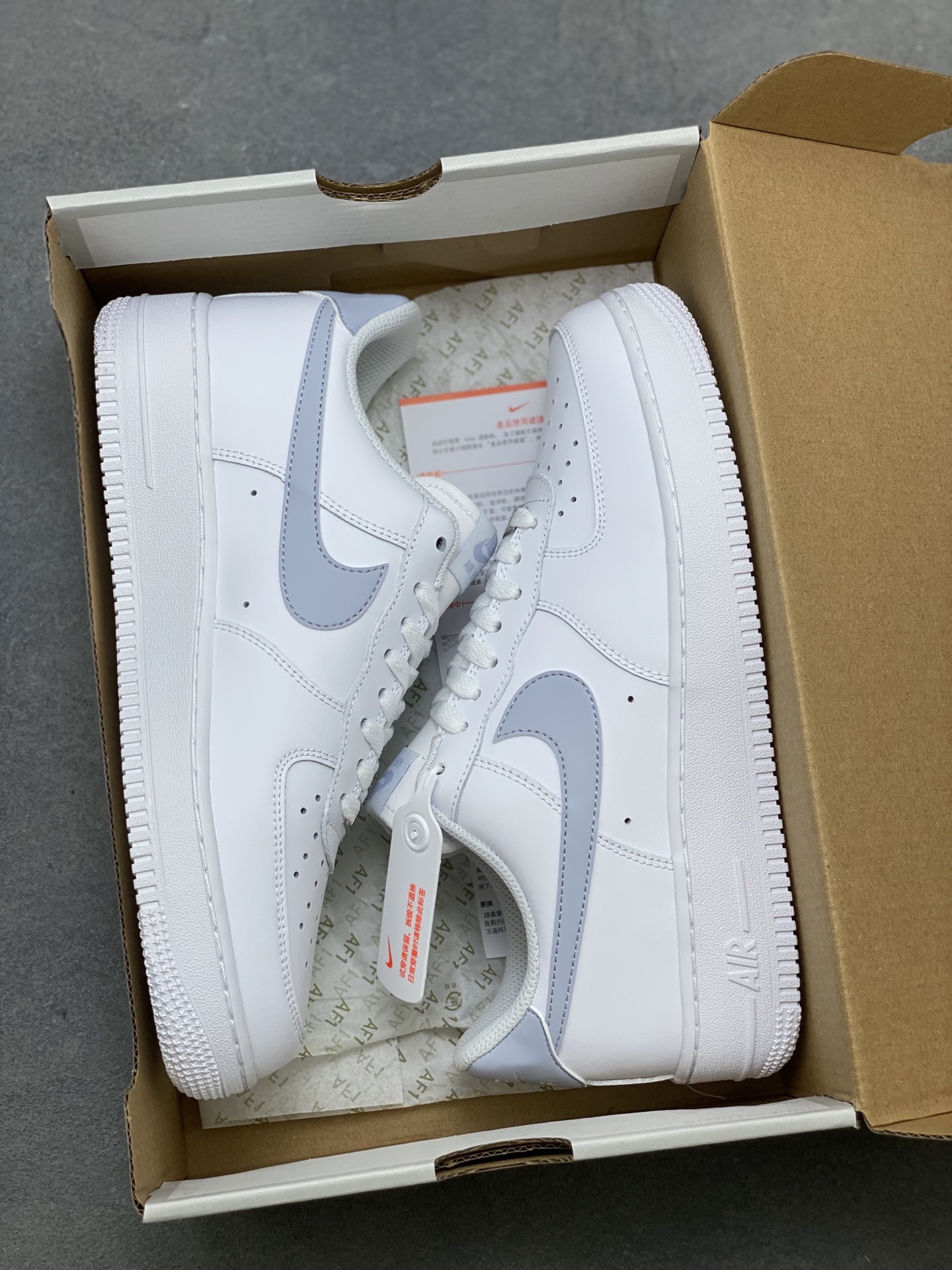 Nike Air Force 1 '07 Low White/Grey Sneakers FJ4146-117 10 i1752854430625 5529 0 8