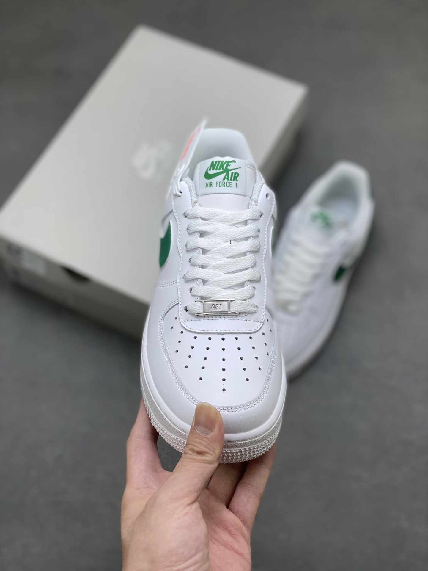 Nike Air Force 1 '07 Low White/Green Sneakers FJ4146-121 Limited Edition 3 i1752854554854 2054 0 1