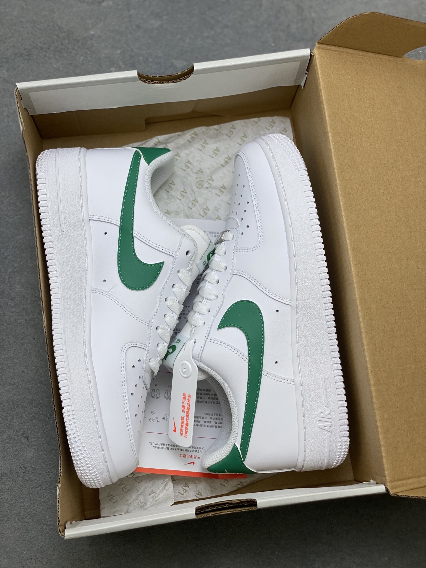 Nike Air Force 1 '07 Low White/Green Sneakers FJ4146-121 Limited Edition 10 i1752854557385 4850 0 8
