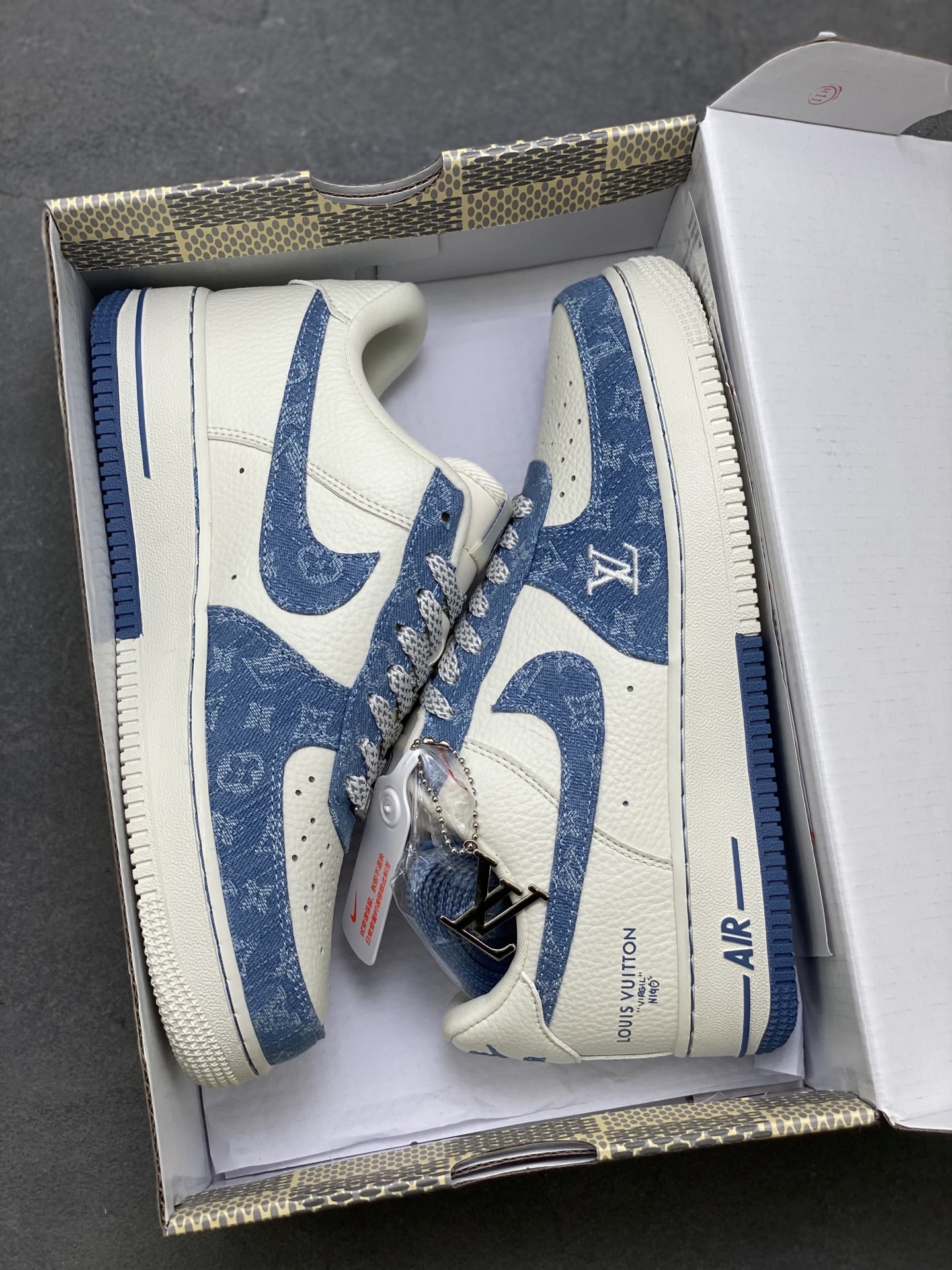 Nike Air Force 1 '07 Low Louis Vuitton Custom Sneakers - Limited Edition 10 i1752854647643 4506 0 8