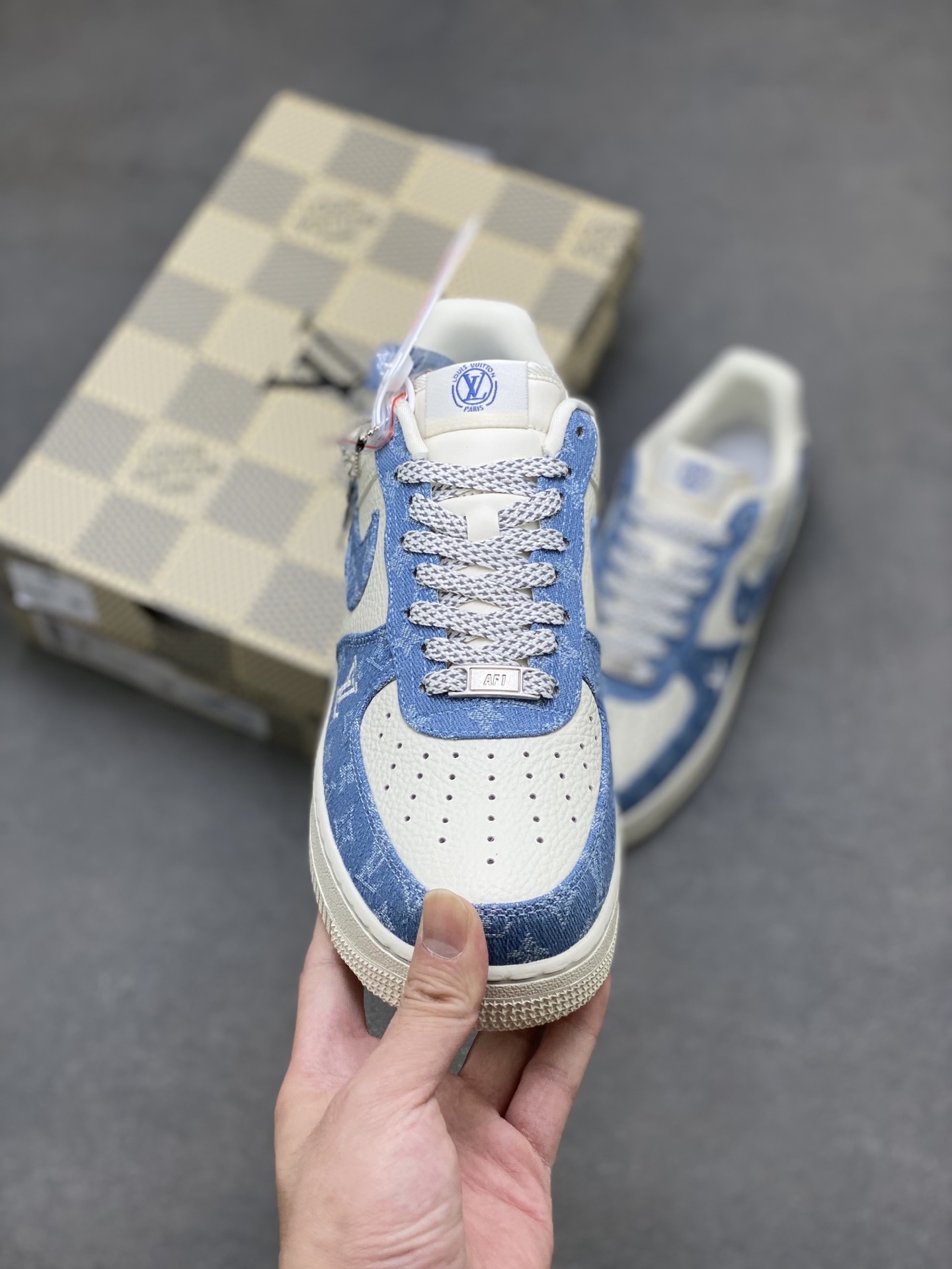 Nike Air Force 1 '07 Low Louis Vuitton Custom Sneakers - Limited Edition 3 i1752854649250 842 0 1