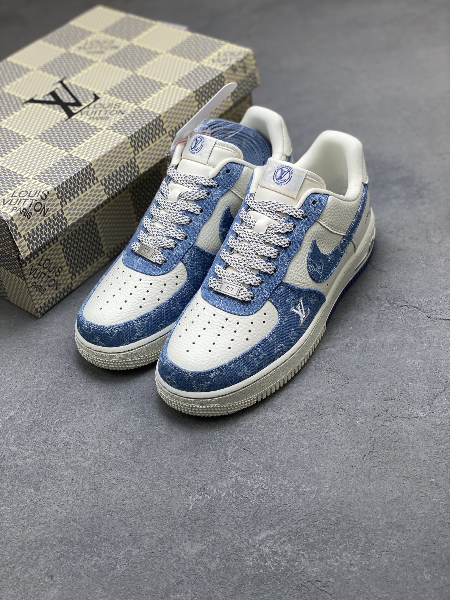 Nike Air Force 1 '07 Low Louis Vuitton Custom Sneakers - Limited Edition 9 i1752854651328 4519 0 7