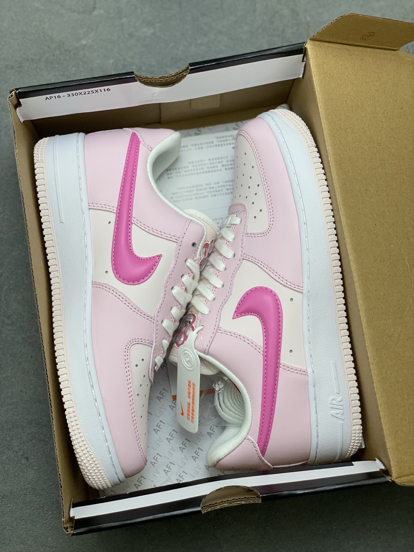 Nike Air Force 1 '07 Low Pink Oxford/Pink Foam Women's Shoes HM3696-661 10 i1753113992622 9640 0 8