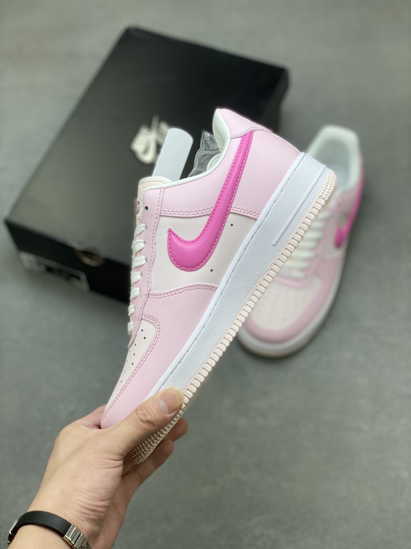 Nike Air Force 1 '07 Low Pink Oxford/Pink Foam Women's Shoes HM3696-661 4 i1753114003265 3161 0 2