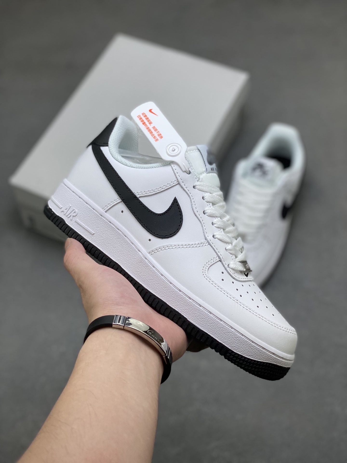 Nike Air Force 1 '07 Low White/Black - Original Quality & Comfortable Sneakers 2 i1753114067360 4313 0 0