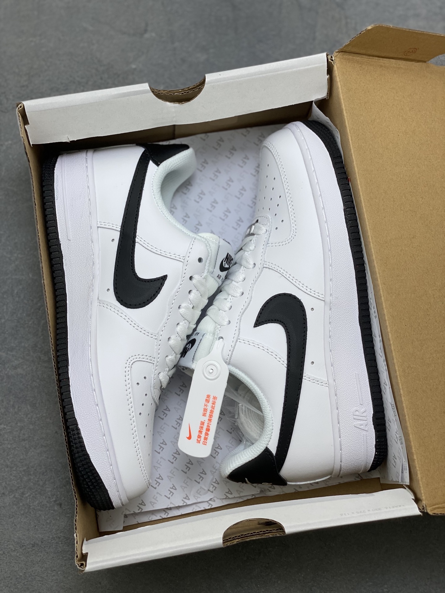 Nike Air Force 1 '07 Low White/Black - Original Quality & Comfortable Sneakers 10 i1753114077526 6942 0 8
