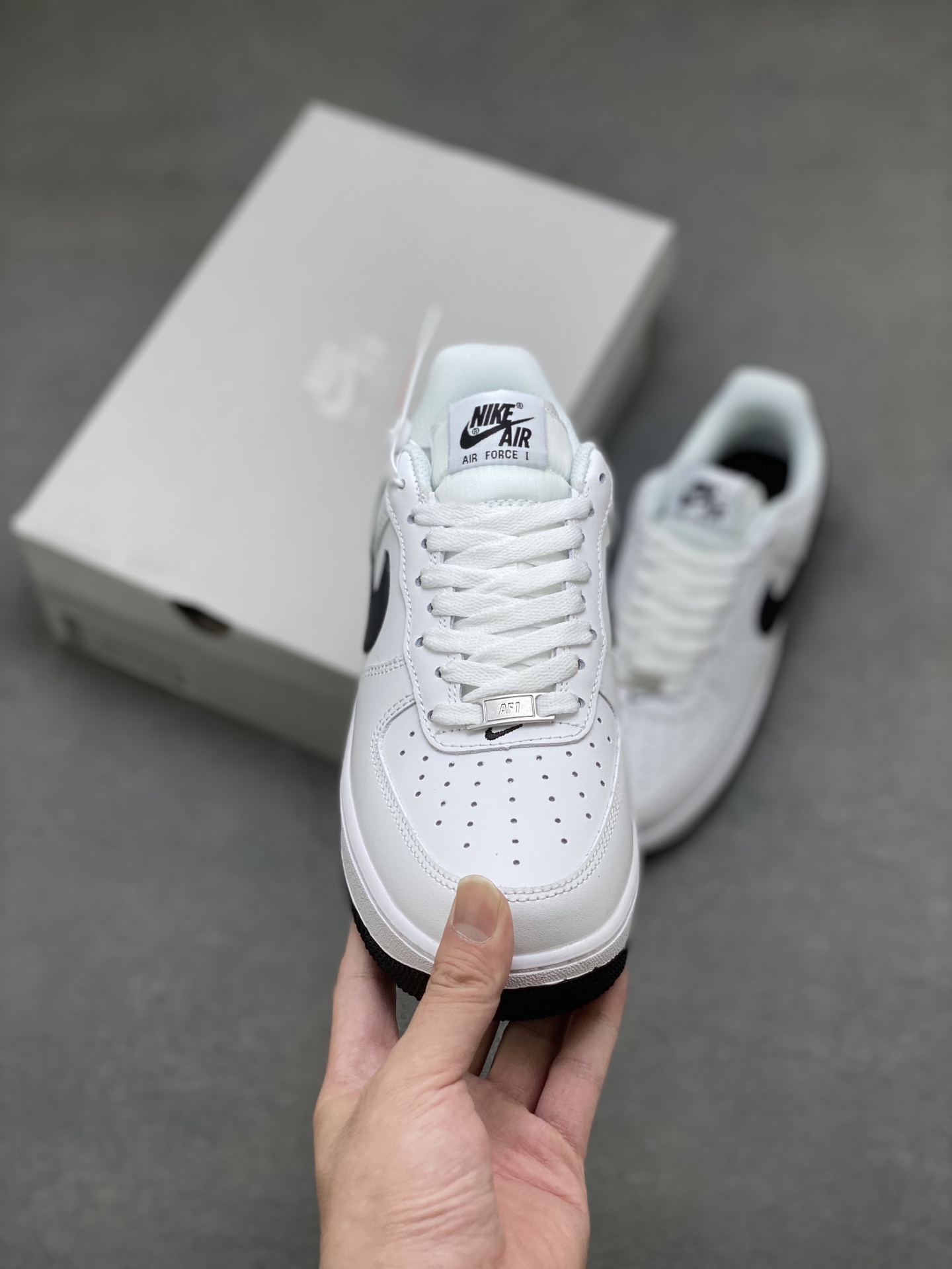 Nike Air Force 1 '07 Low White/Black - Original Quality & Comfortable Sneakers 3 i1753114079701 3008 0 1