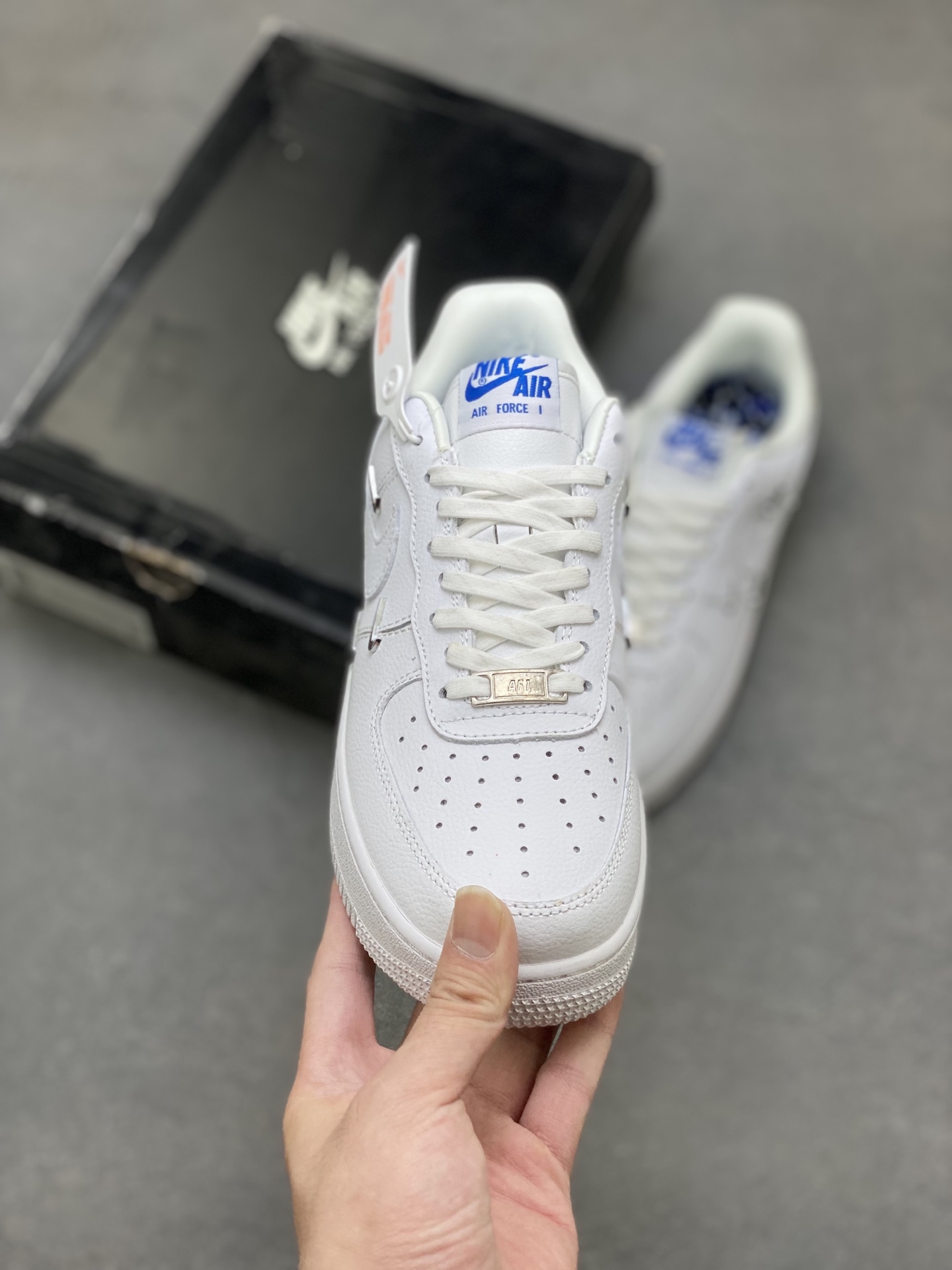 Nike Air Force 1 '07 Low White/Blue Stitching CT1990-100 Sneakers 3 i1753114194146 9561 0 1