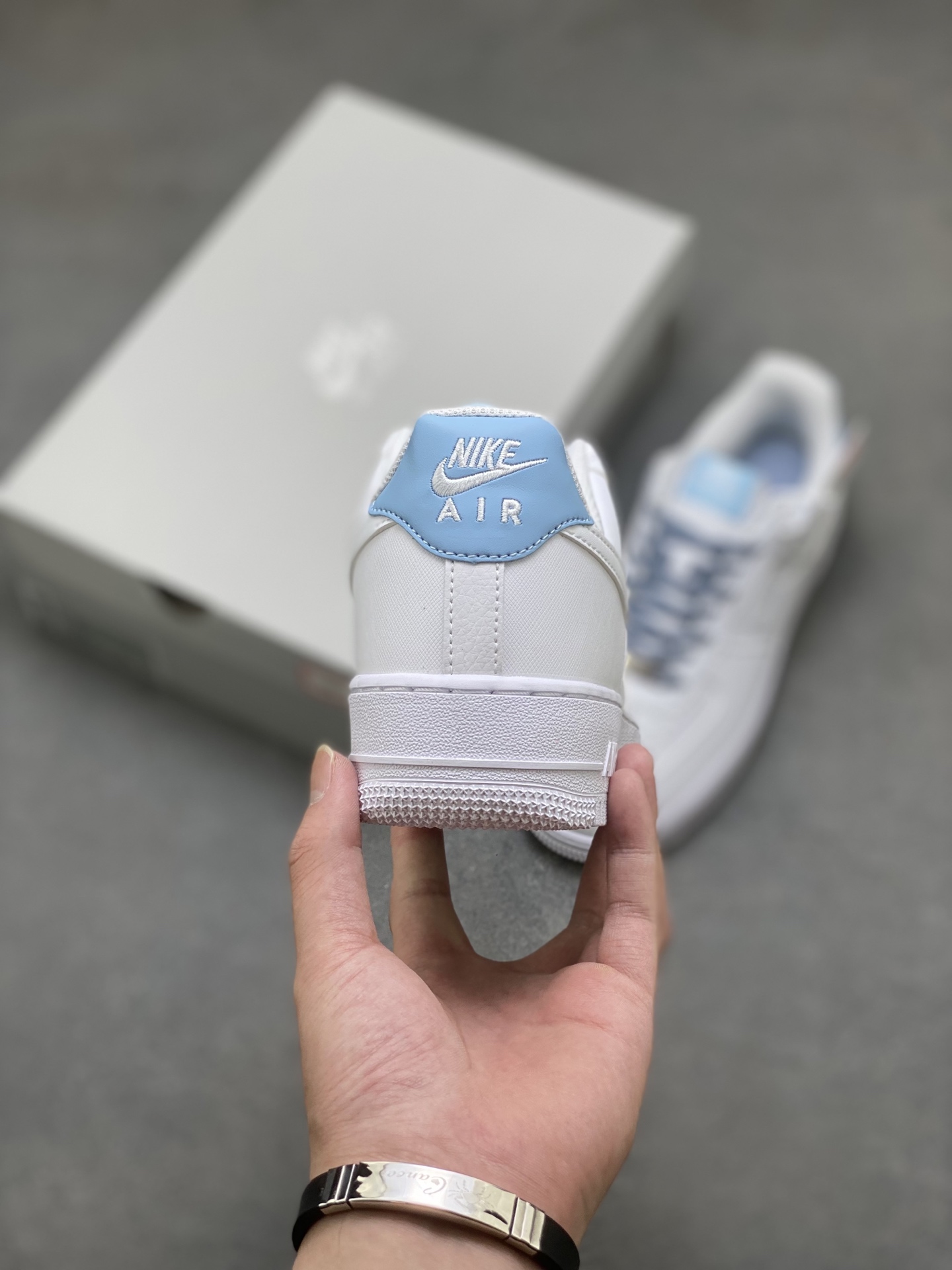 Nike Air Force 1 '07 Low White/Blue Casual Sneakers - Limited Edition 5 i1753200215132 5899 0 3