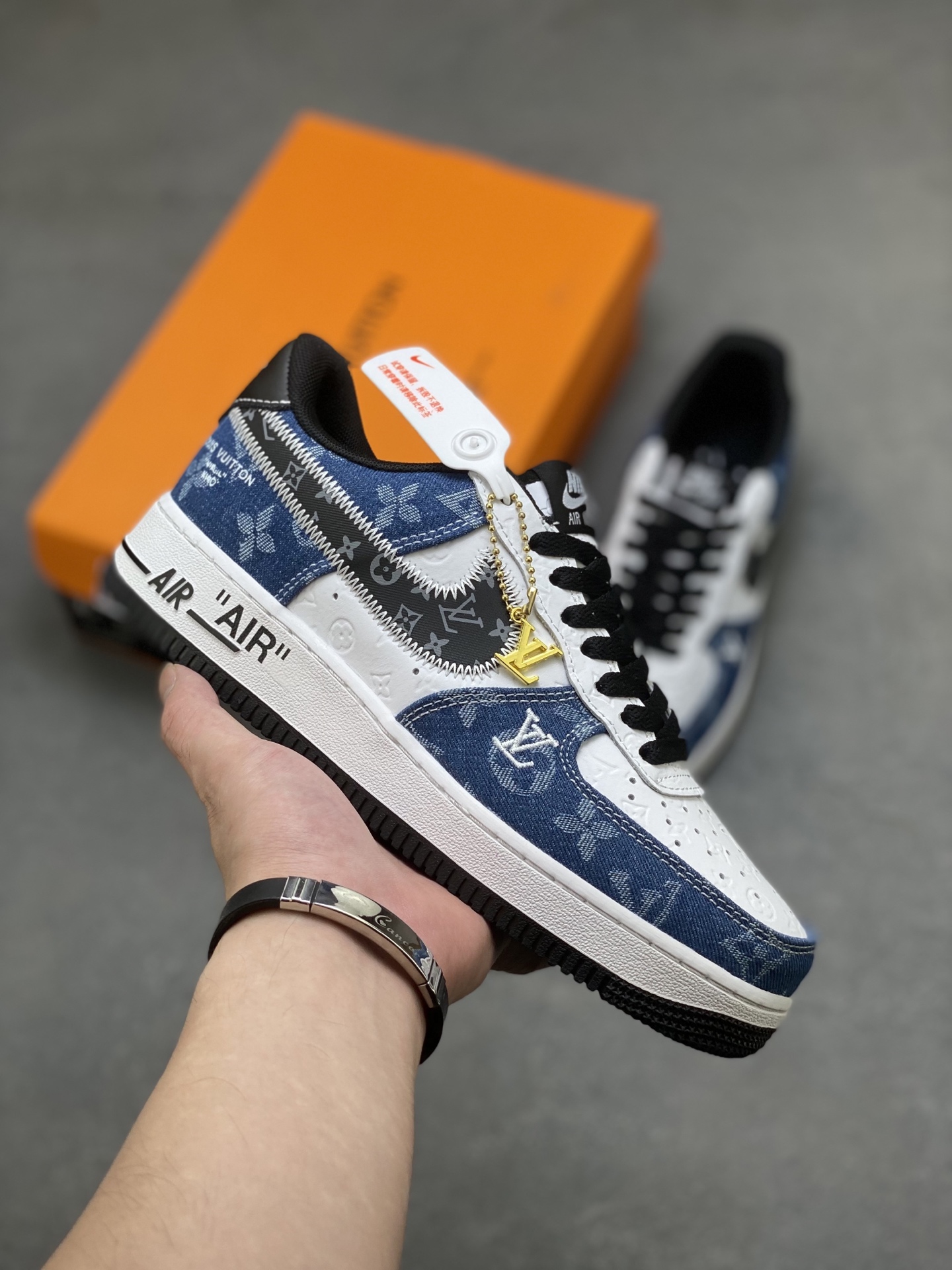 Nike Air Force 1 '07 Low Custom Sneakers - Limited Edition Design 2 i1753286531747 6287 0 0