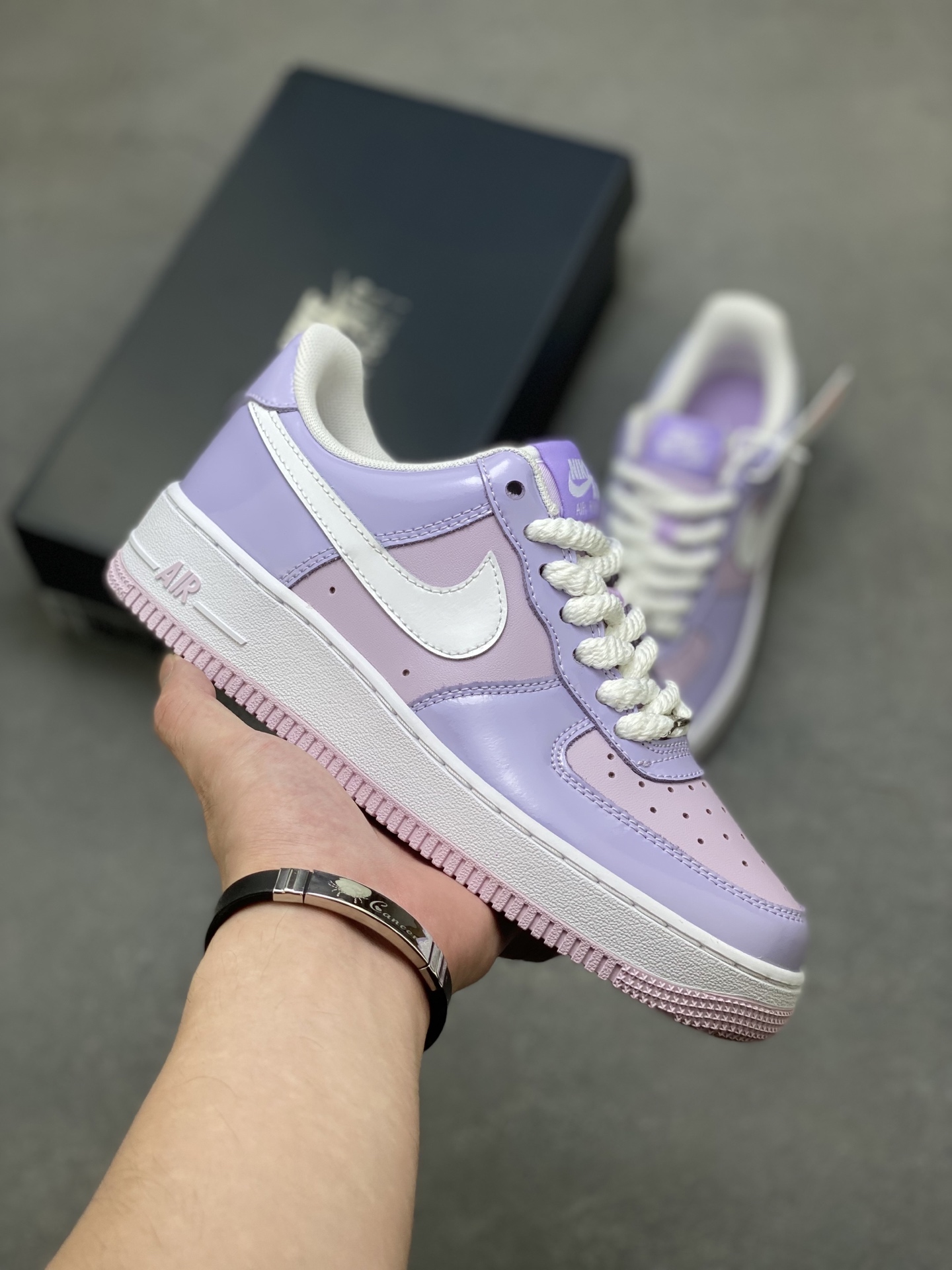 Nike Air Force 1 '07 Low Sneakers - Limited Edition, Purple/White 2 i1753286577872 3437 0 0
