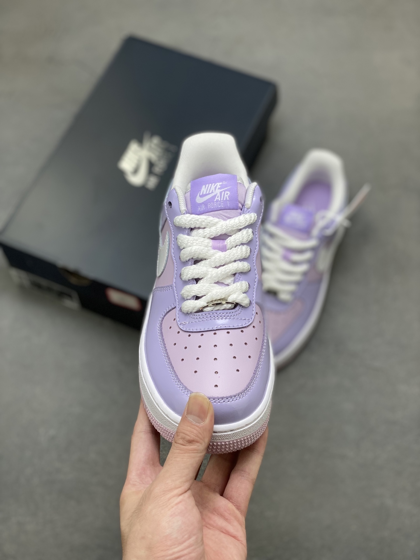 Nike Air Force 1 '07 Low Sneakers - Limited Edition, Purple/White 3 i1753286577896 2687 0 1