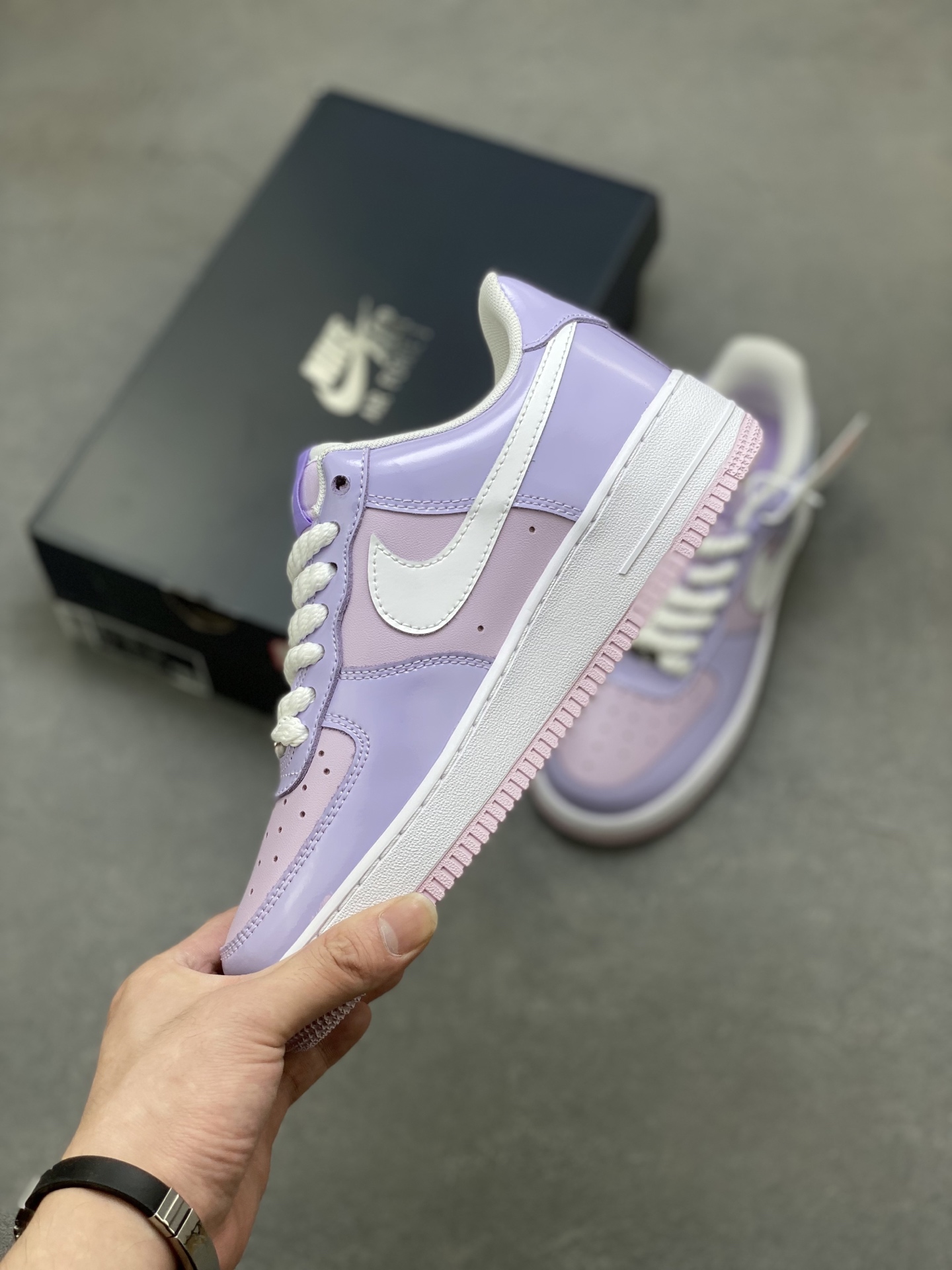 Nike Air Force 1 '07 Low Sneakers - Limited Edition, Purple/White 4 i1753286580891 8442 0 2