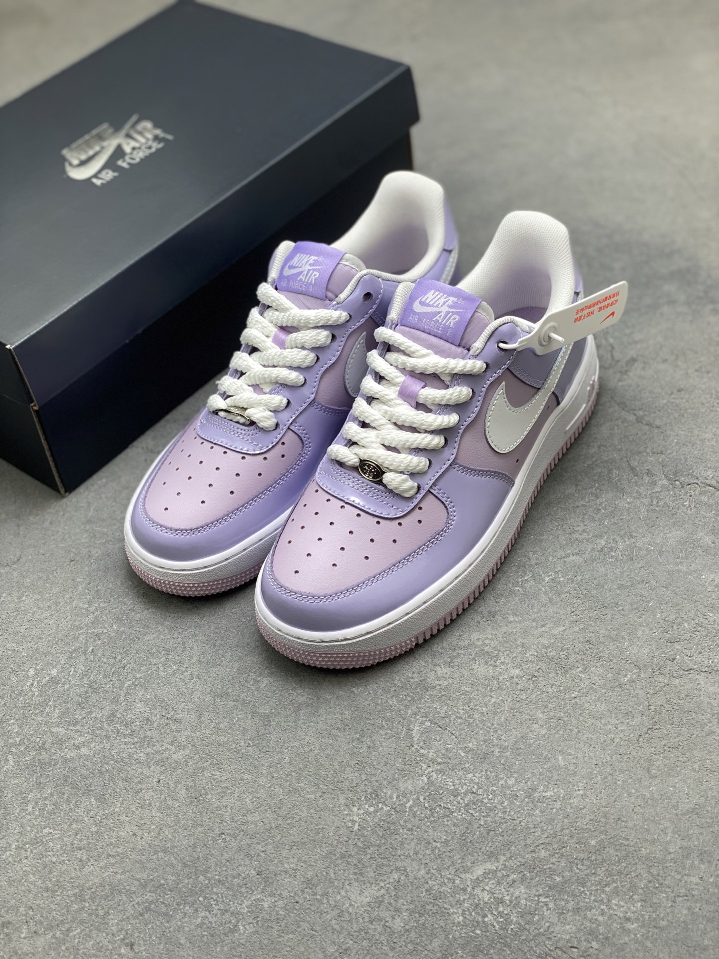 Nike Air Force 1 '07 Low Sneakers - Limited Edition, Purple/White 9 i1753286580902 8673 0 7