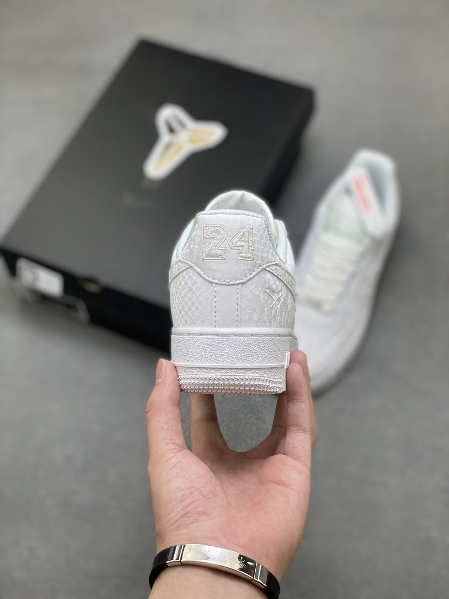 Nike Air Force 1 '07 Low White Snakeskin Casual Sneakers - Limited Edition 5 i1754064330958 8524 0 3
