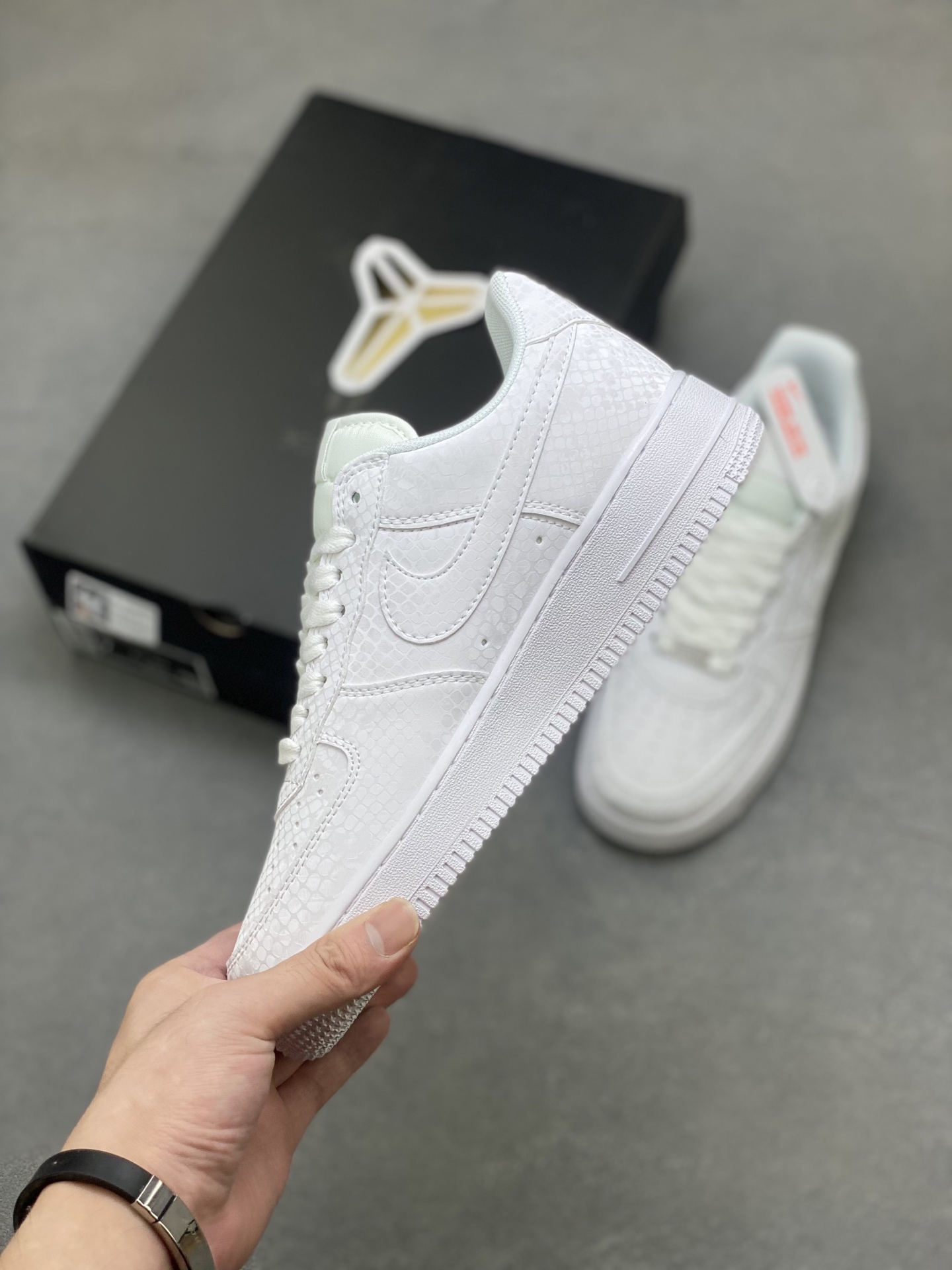 Nike Air Force 1 '07 Low White Snakeskin Casual Sneakers - Limited Edition 4 i1754064333994 3466 0 2
