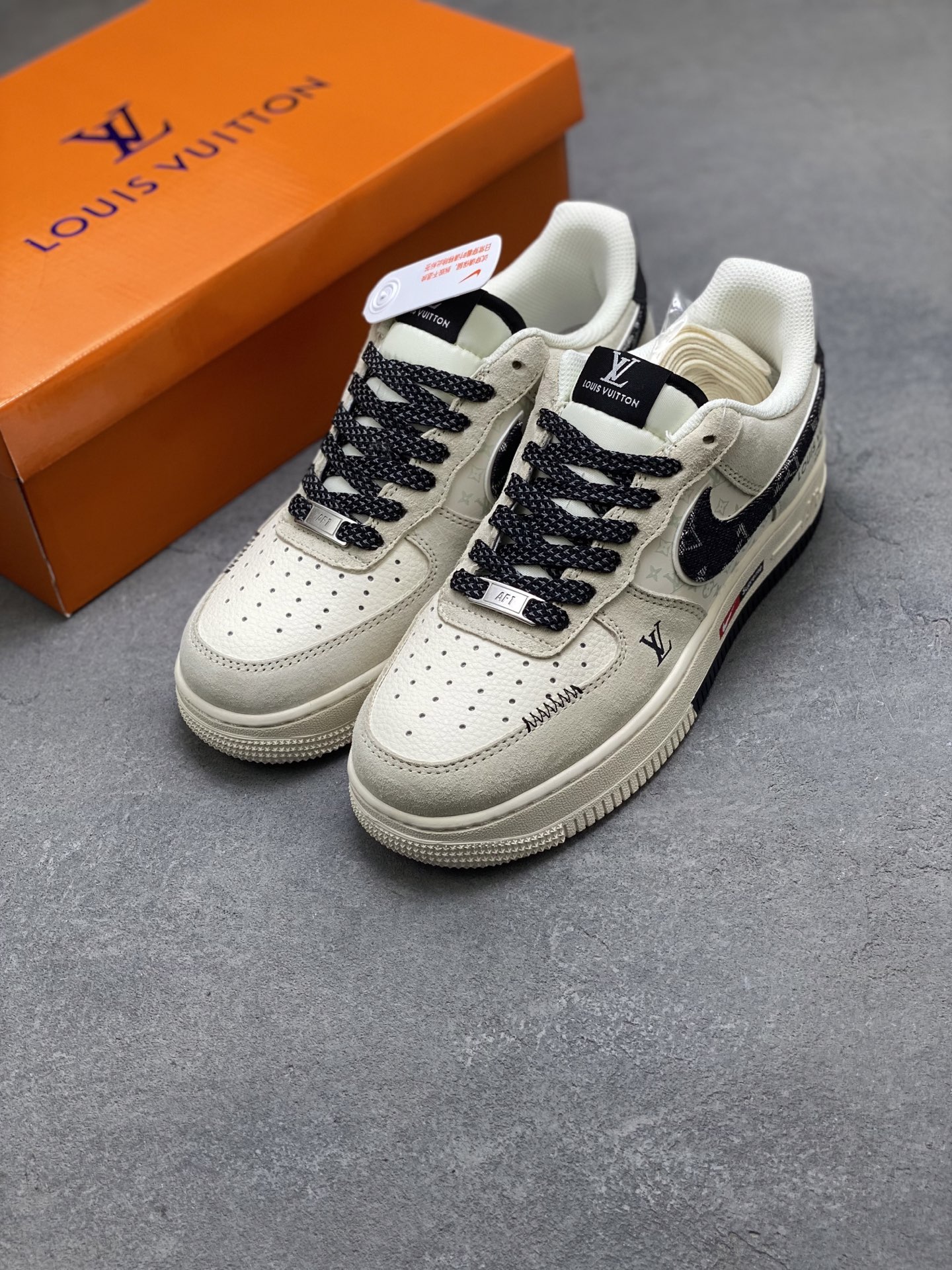 Nike Air Force 1 '07 Low Louis Vuitton Custom Sneakers Limited Edition 9 i1754064371126 5589 0 7