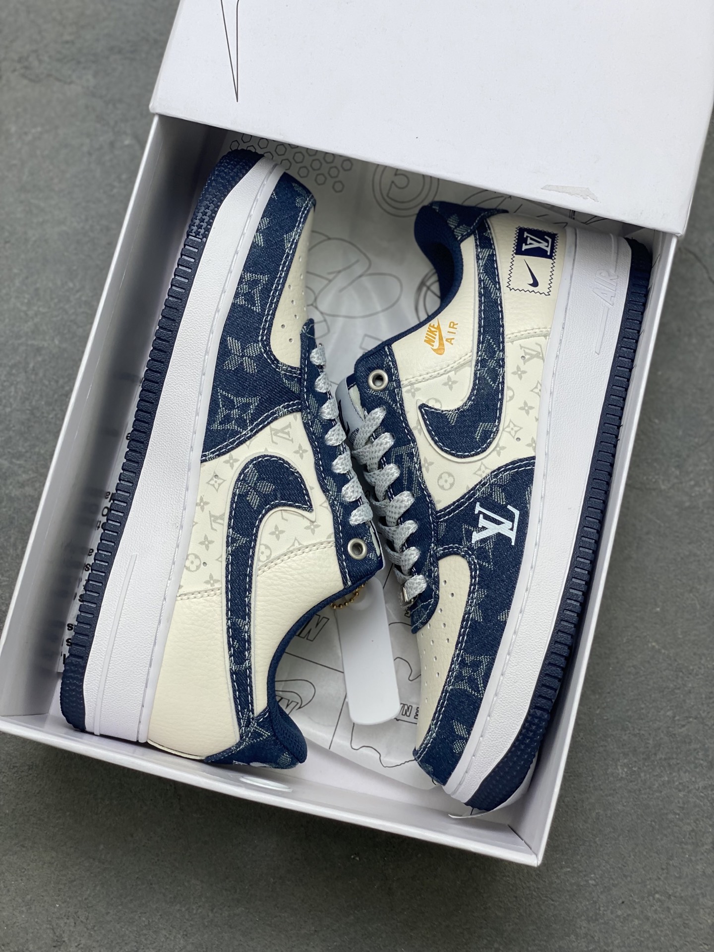 Nike Air Force 1 '07 Low Louis Vuitton Custom Sneakers - Limited Edition 10 i1754064409883 2497 0 8