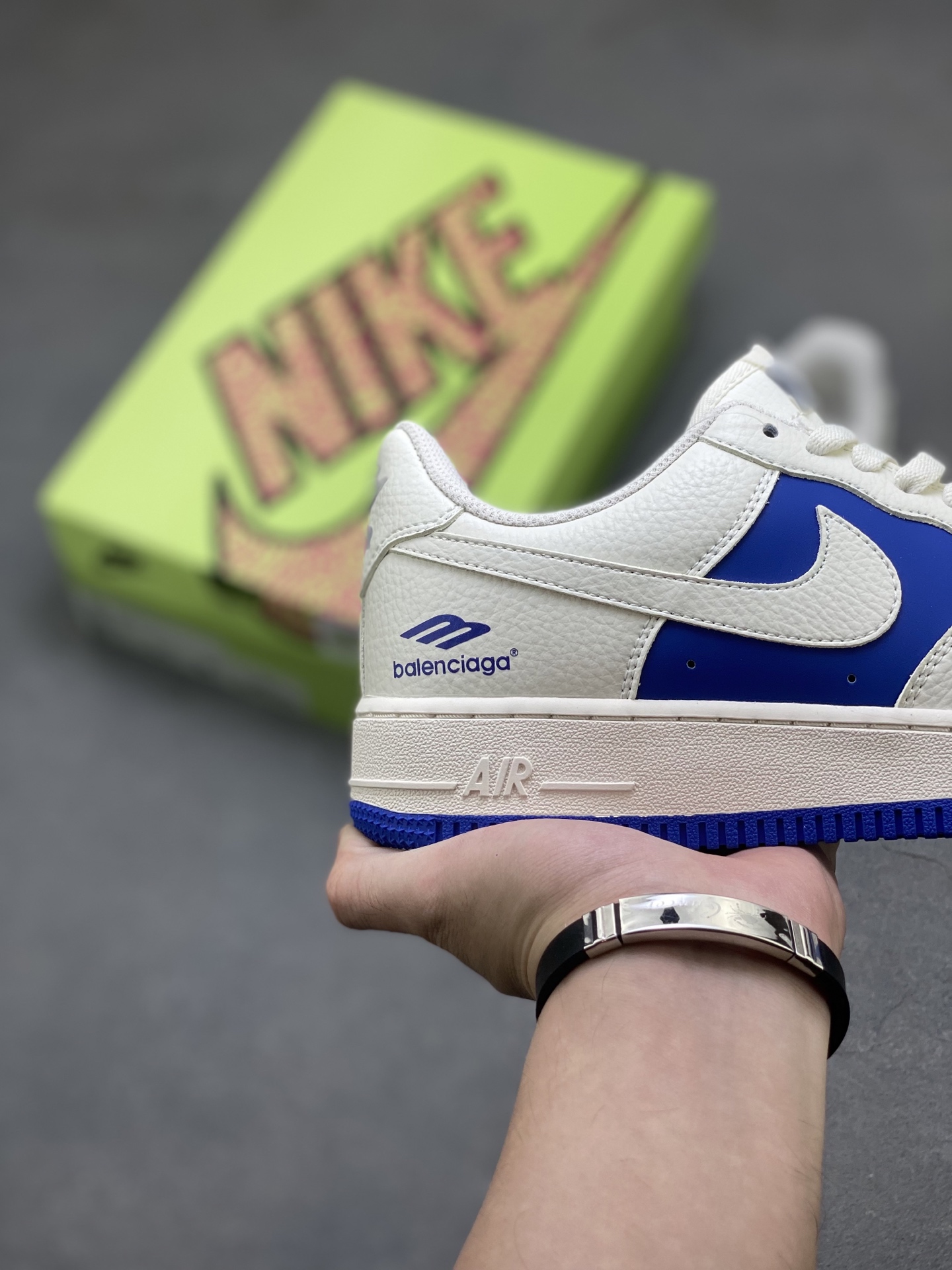 Nike Air Force 1 '07 Low White/Blue Sneakers Limited Edition (Company Grade) 6 i1754236896749 5860 0 4