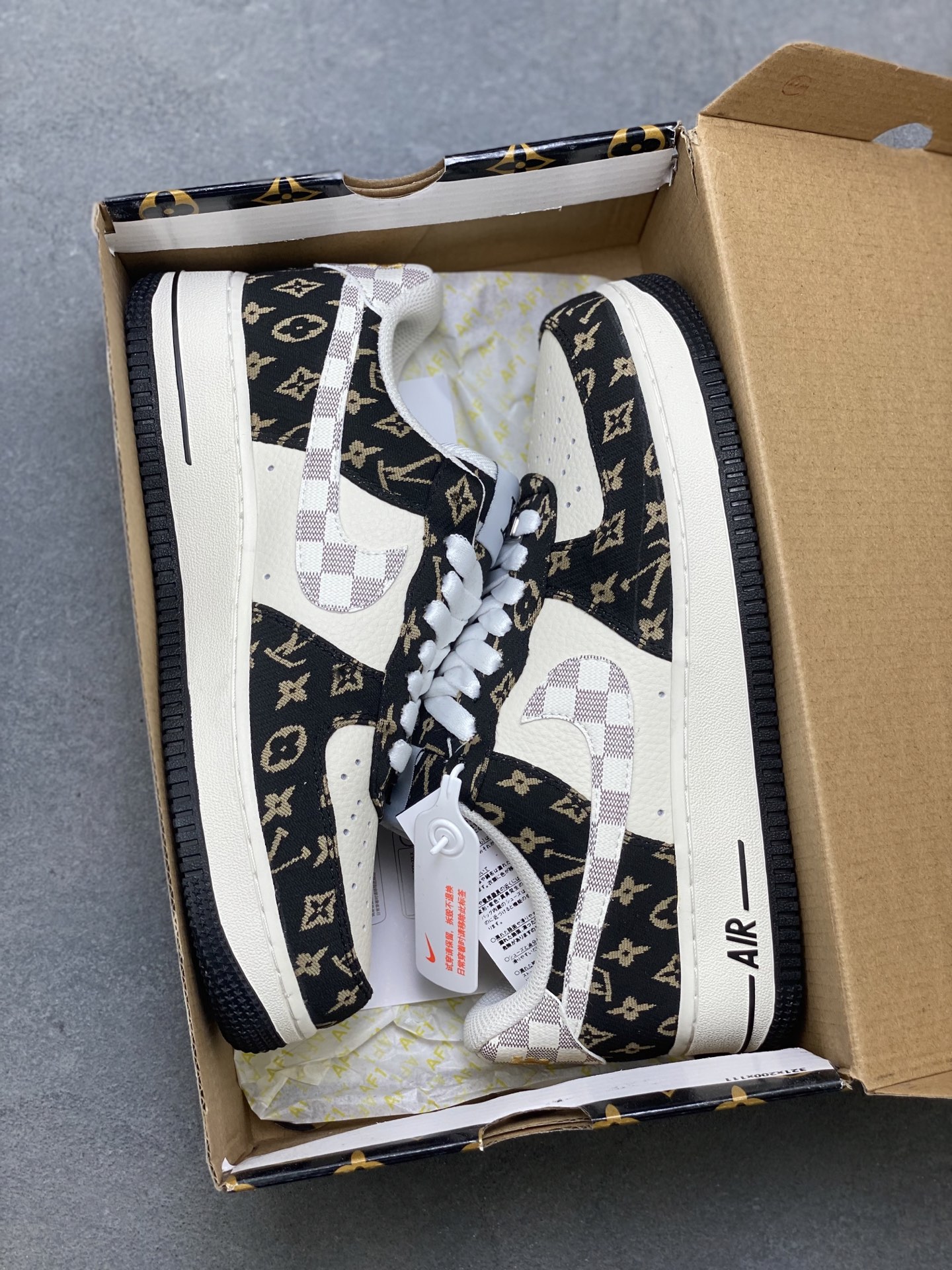 Nike Air Force 1 '07 Low Louis Vuitton Custom Sneakers - Limited Edition 10 i1754237048762 4894 0 8
