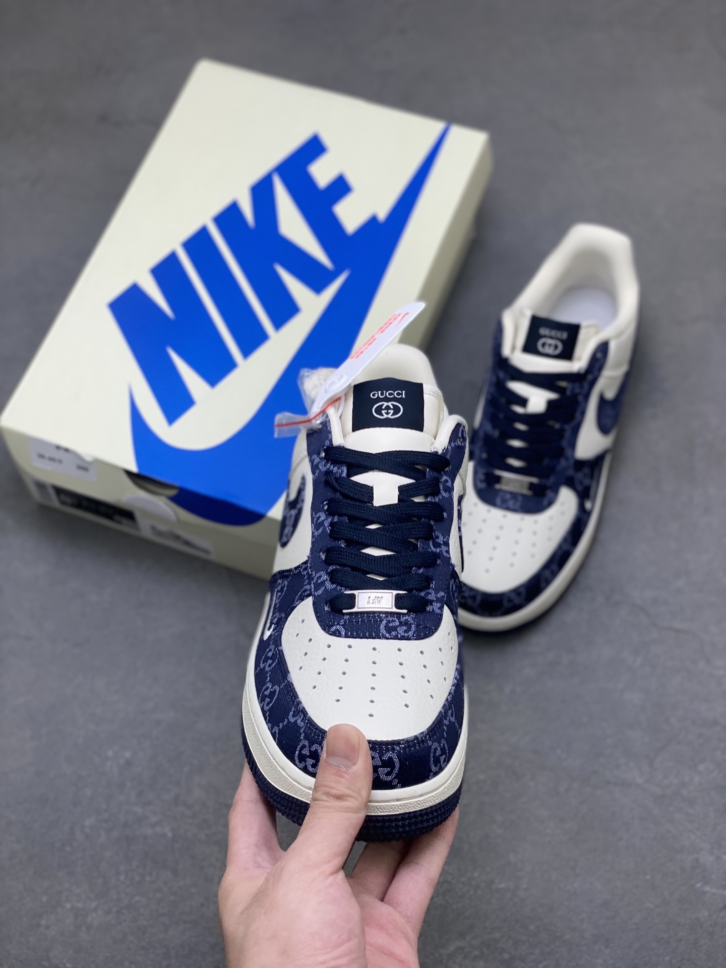 Nike Air Force 1 '07 Low Gucci Custom Sneakers - Limited Edition 3 i1756051381916 7288 0 1