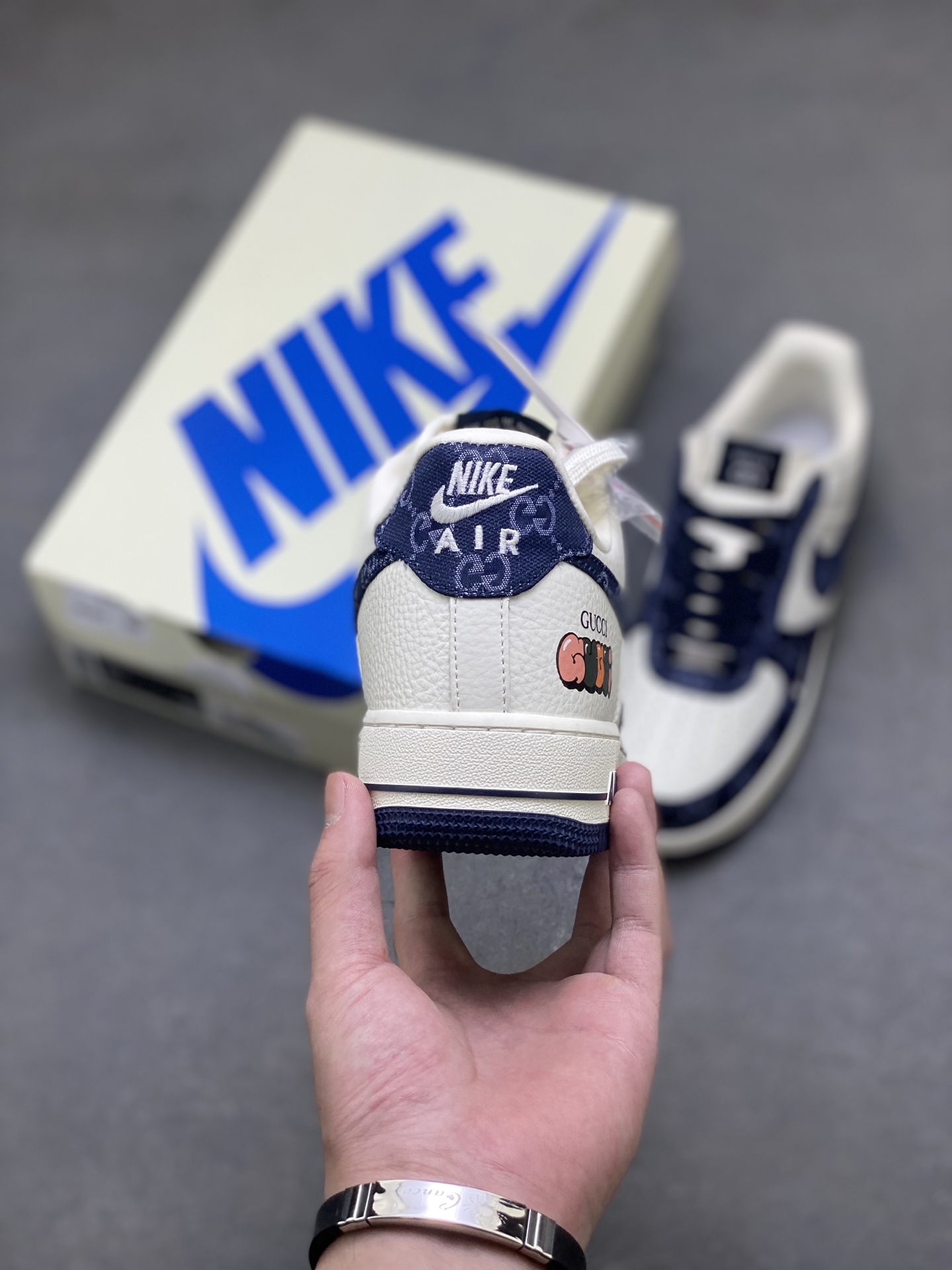 Nike Air Force 1 '07 Low Gucci Custom Sneakers - Limited Edition 5 i1756051382391 5971 0 3
