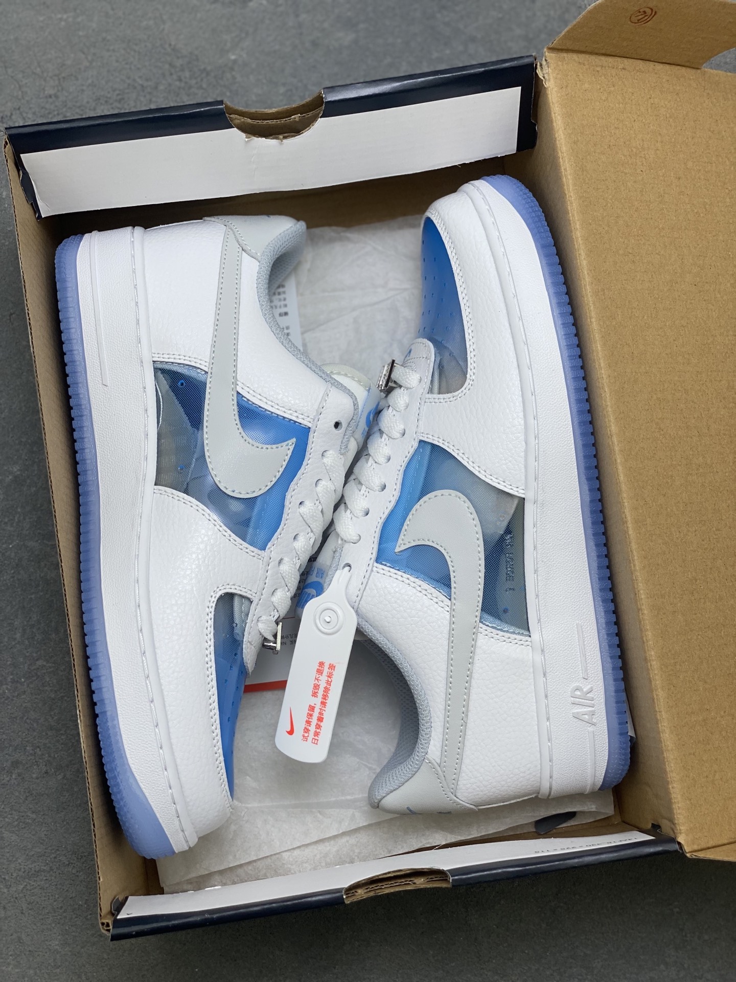Nike Air Force 1 '07 Low White/Blue Limited Edition Sneakers - IB5724-100 10 i1757261472206 7387 0 8