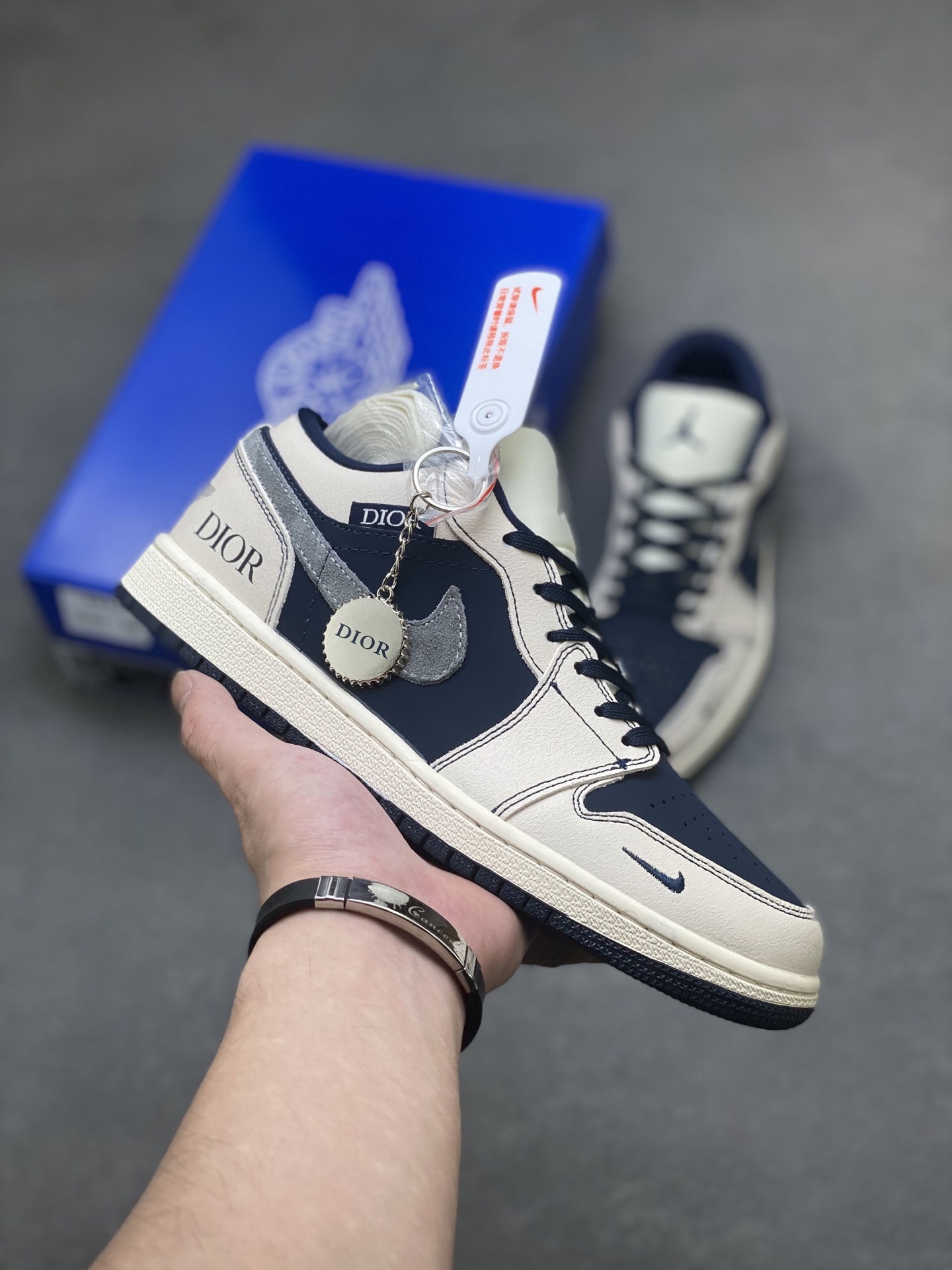 Air Jordan 1 Low Fragment x Travis Scott x Dior Limited Edition Sneakers 2 i1757262101404 7191 0 0