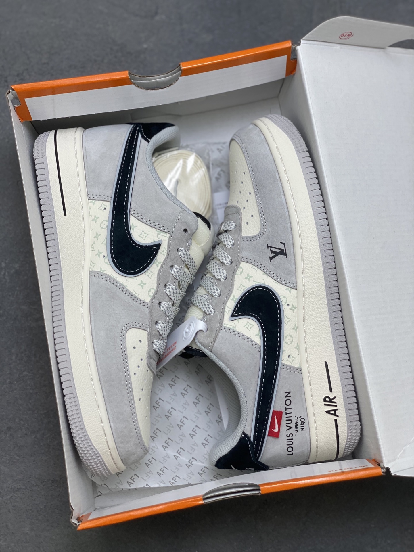Nike Air Force 1 '07 Low Louis Vuitton Custom Sneakers - Limited Edition 10 i1757347337050 2043 0 8