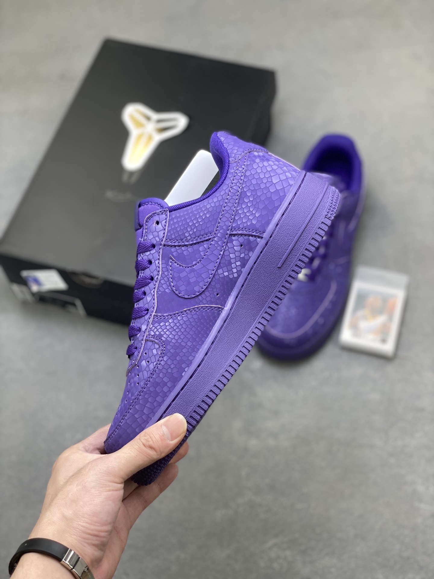 Nike Air Force 1 '07 Low Purple Snakeskin - Limited Edition, Company Grade 4 i1757347492897 5654 0 2